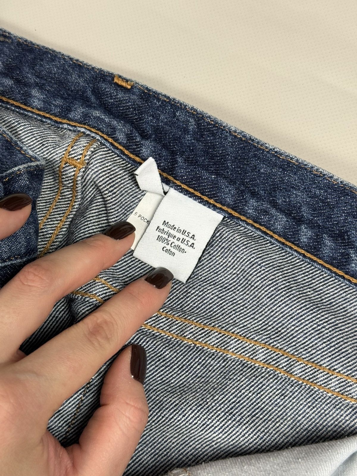 Calvin Klein Calvin Klein Vintage Men’s 5 Pocket Easy Fit Jeans Size 34 Size US 34 / EU 50 - 12 Thumbnail