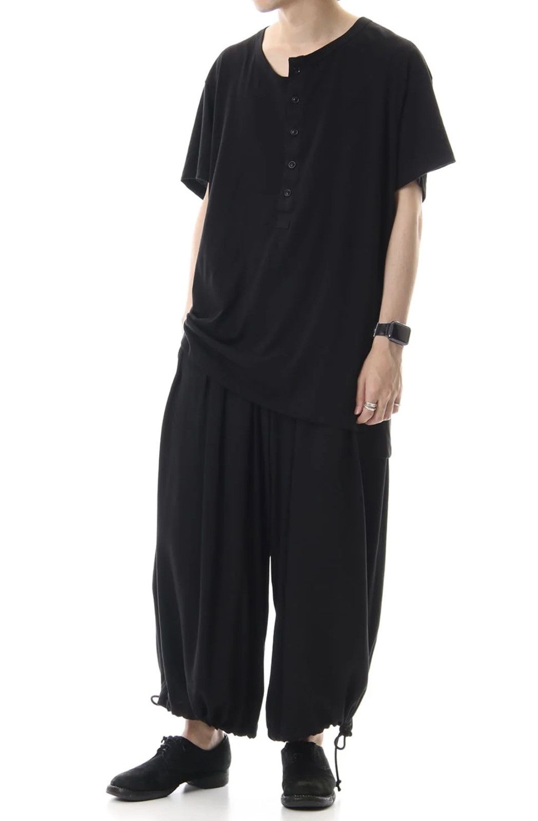 Yohji Yamamoto Yohji Yamamoto Pour Homme - Burberry Tencel Balloon Pants Size US 30 / EU 46 - 19 Thumbnail