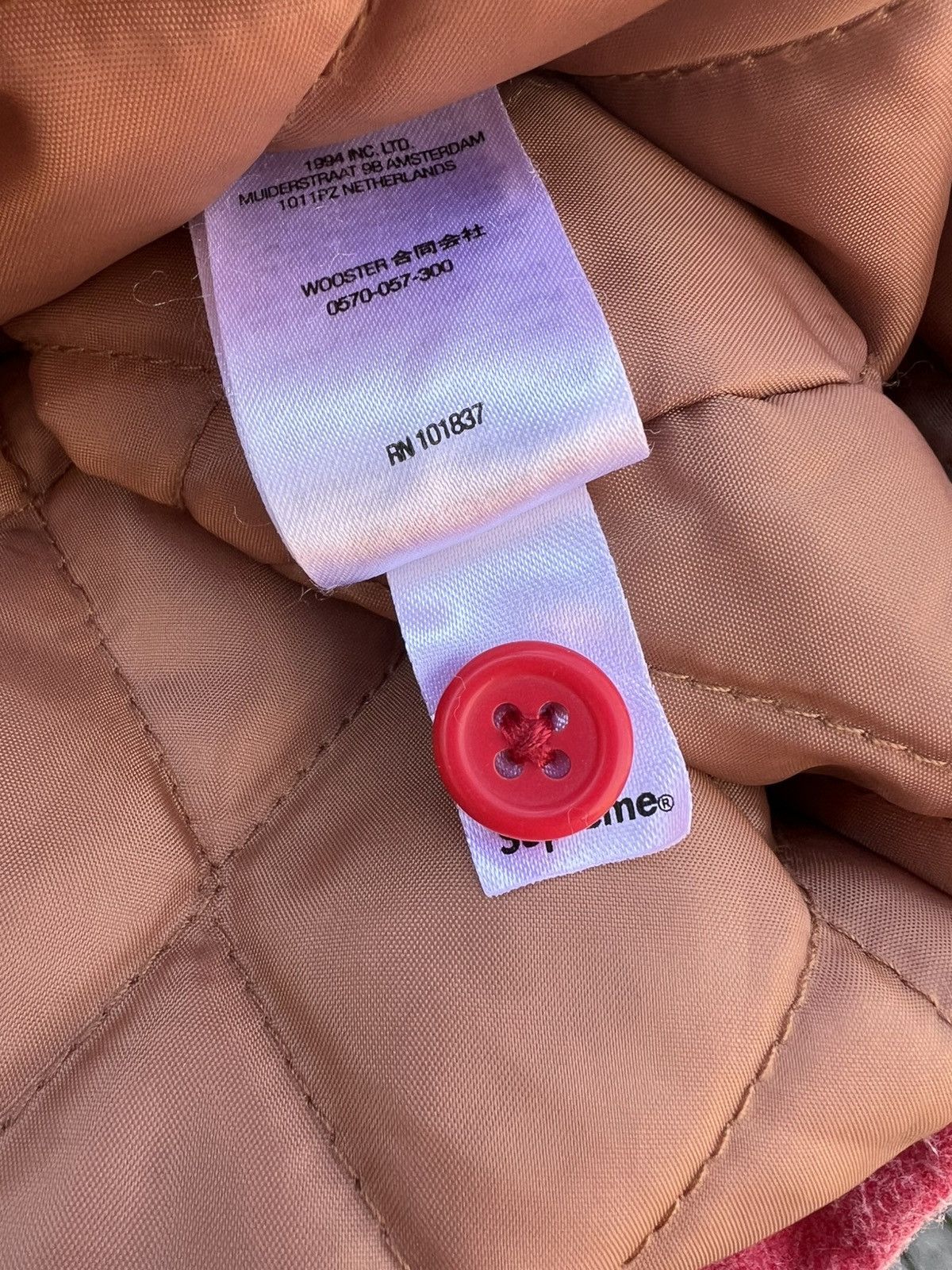 Supreme F/W ‘21 Faux Fur Collar Flannel Shirt Size US L / EU 52-54 / 3 - 6 Thumbnail