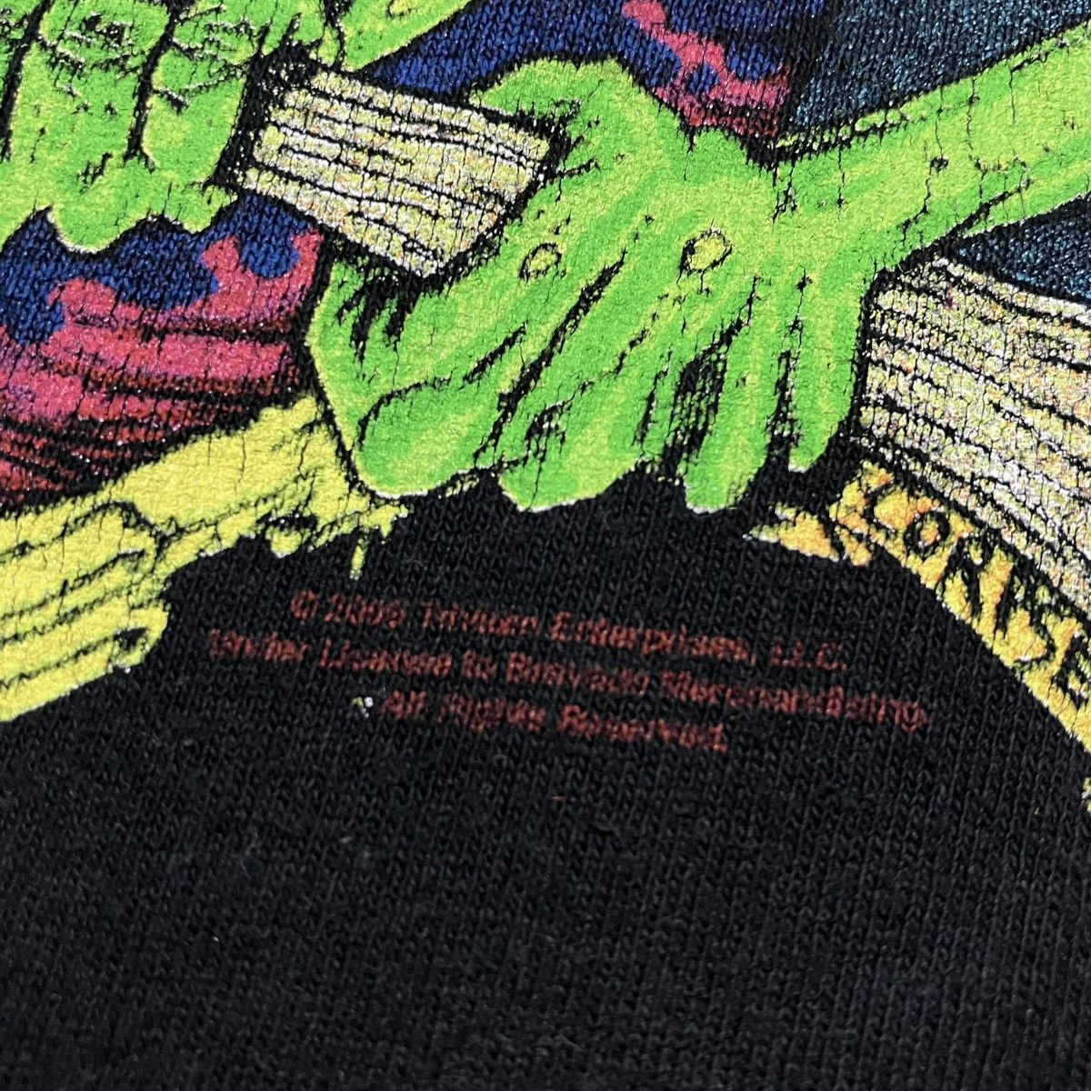 Band Tees TRIVIUM Goblin Kill 2009 Black Concert Rock Band T-shirt Size US M / EU 48-50 / 2 - 7 Thumbnail