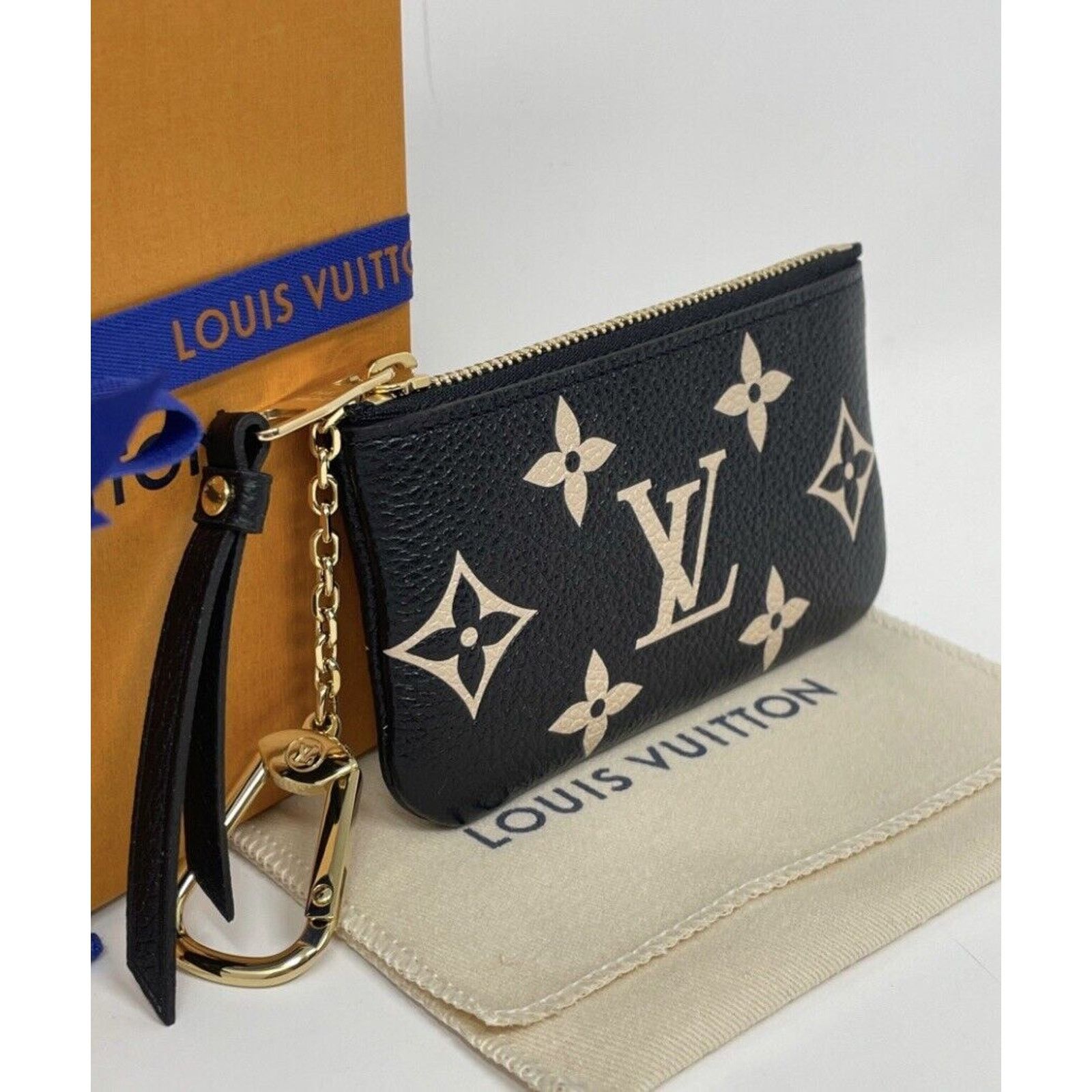 Louis Vuitton Louis Vuitton Bicolor KEY CLES POUCH BNIB Size ONE SIZE - 3 Thumbnail