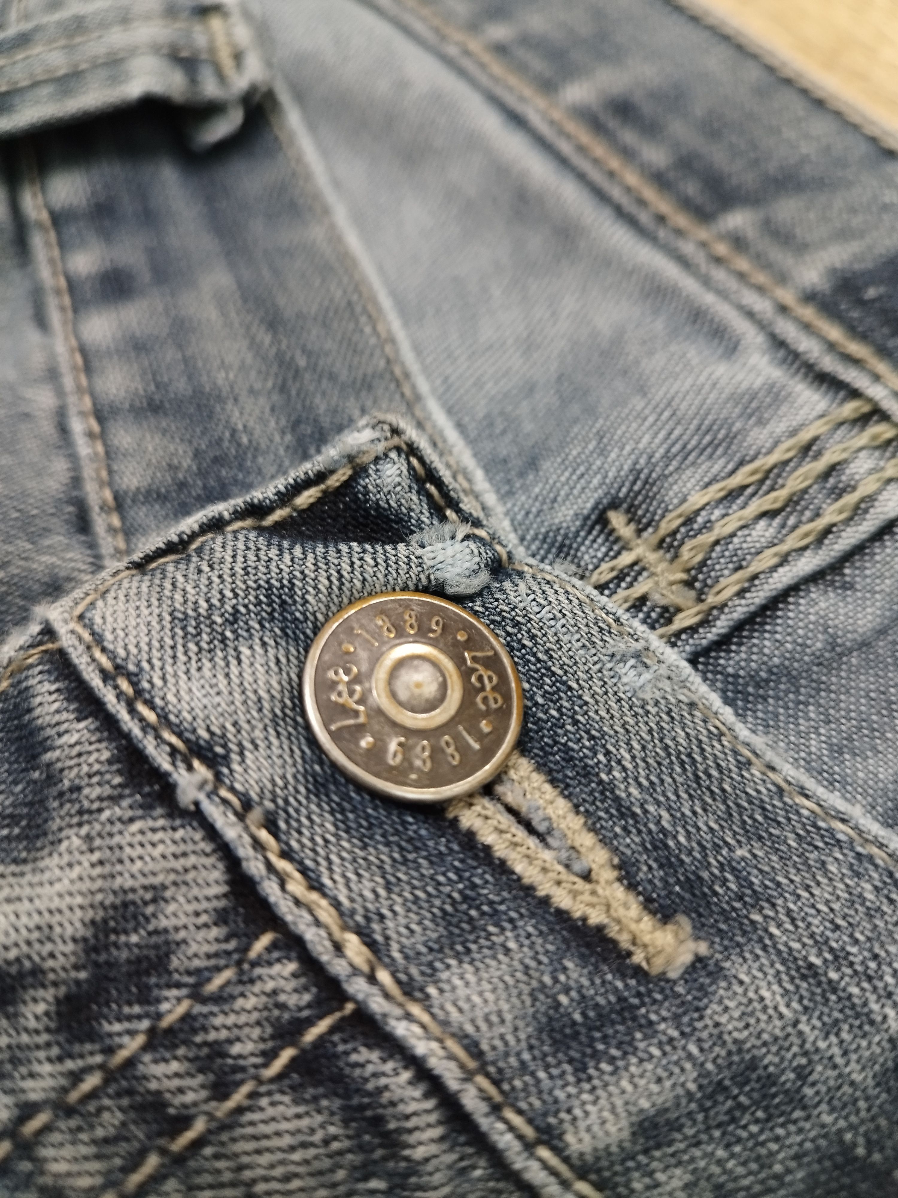 Lee Vintage 90s Nike Court Reworked Lee Carpenter Baggy Jeans Size US 34 / EU 50 - 11 Thumbnail