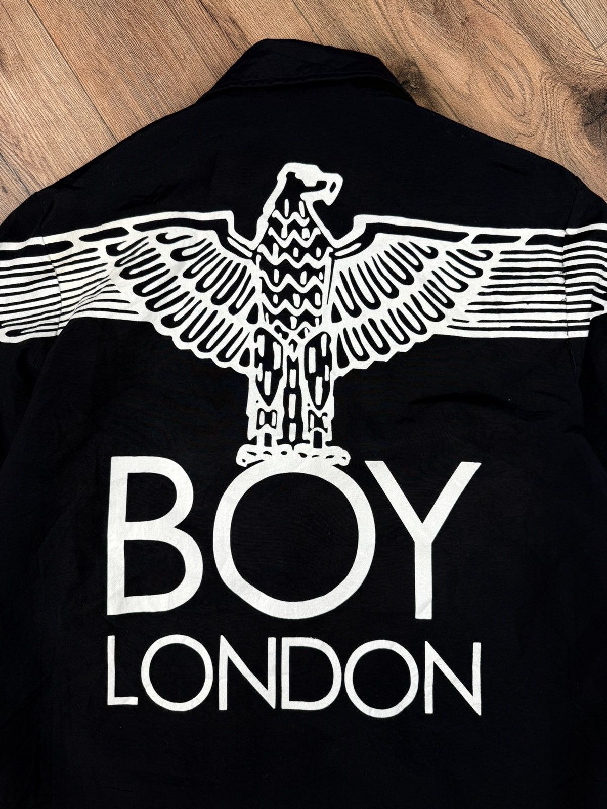 Boy London BOY London Black Coach Jacket Logo Print Size S Size US S / EU 44-46 / 1 - 9 Thumbnail