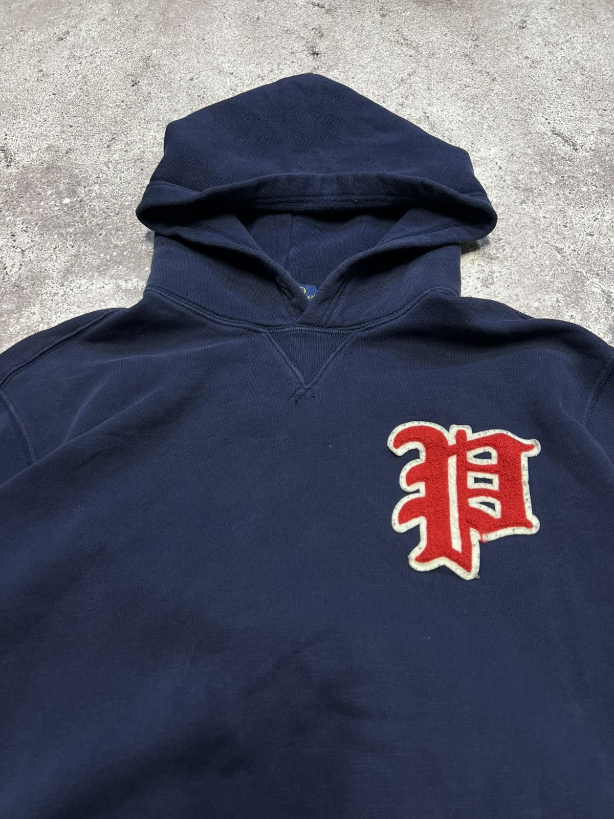 Polo Ralph Lauren Vintage Polo Ralph Lauren Hoodie P Logo Y2K Size US M / EU 48-50 / 2 - 6 Thumbnail