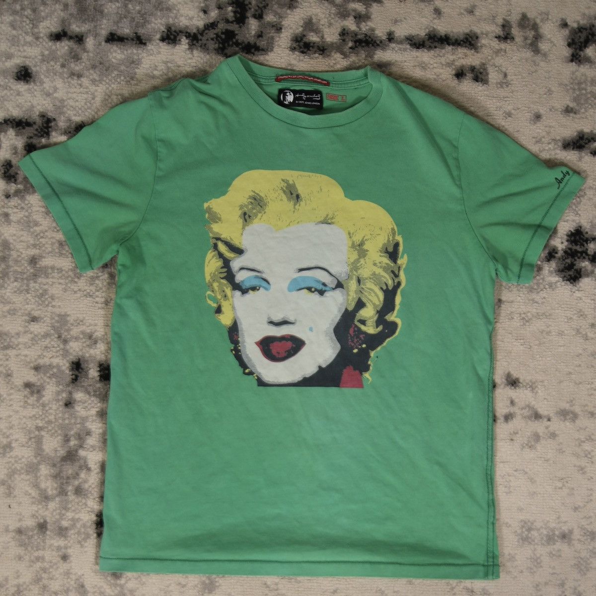 Pepe Jeans Rare Pepe Jeans Andy Warhol Marilyn Monroe T-Shirt Size US L / EU 52-54 / 3 - 1 Thumbnail