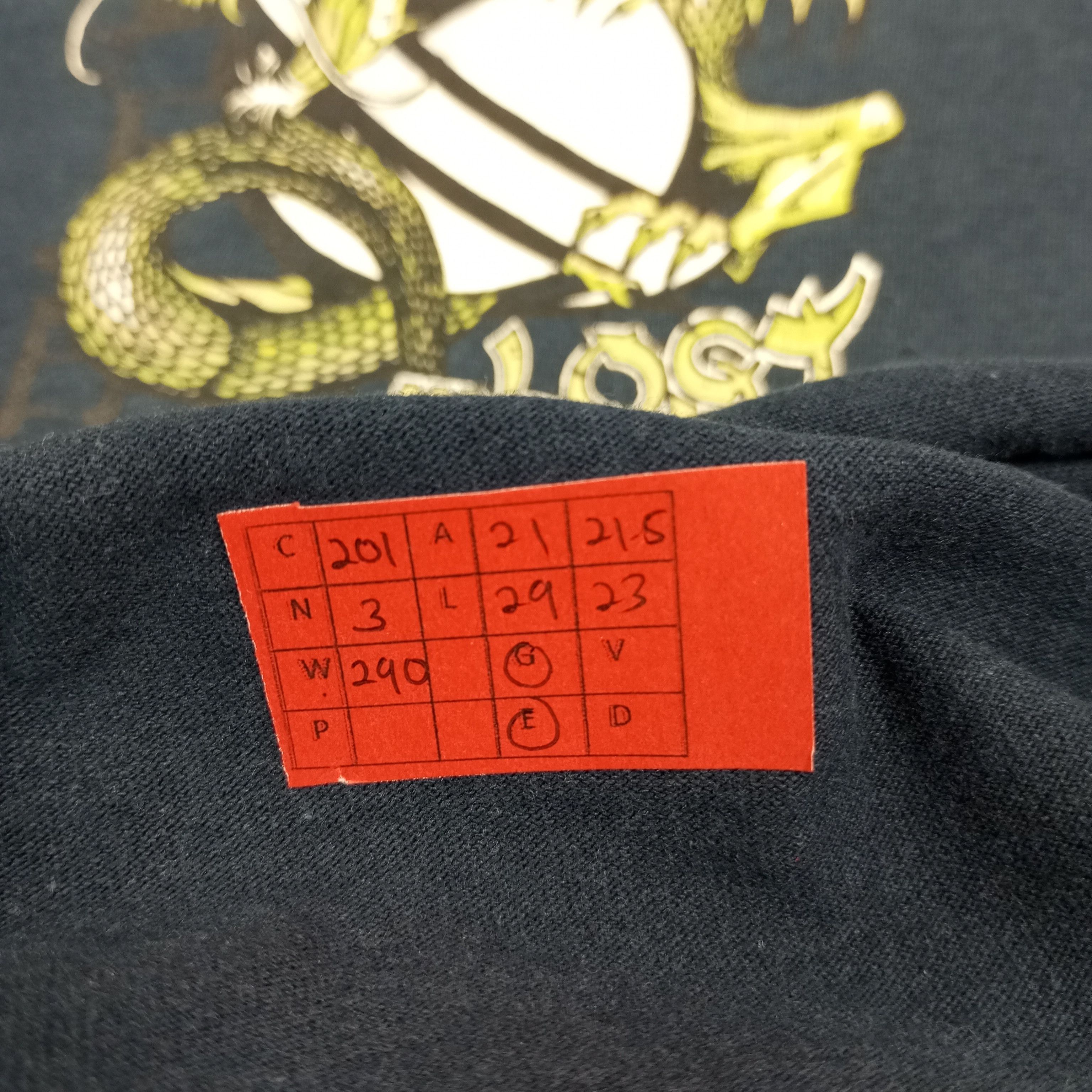 Lost Enterprises × Vintage Lost Skater Style Dragon Design Long Sleeve Tshirt Size US L / EU 52-54 / 3 - 9 Thumbnail