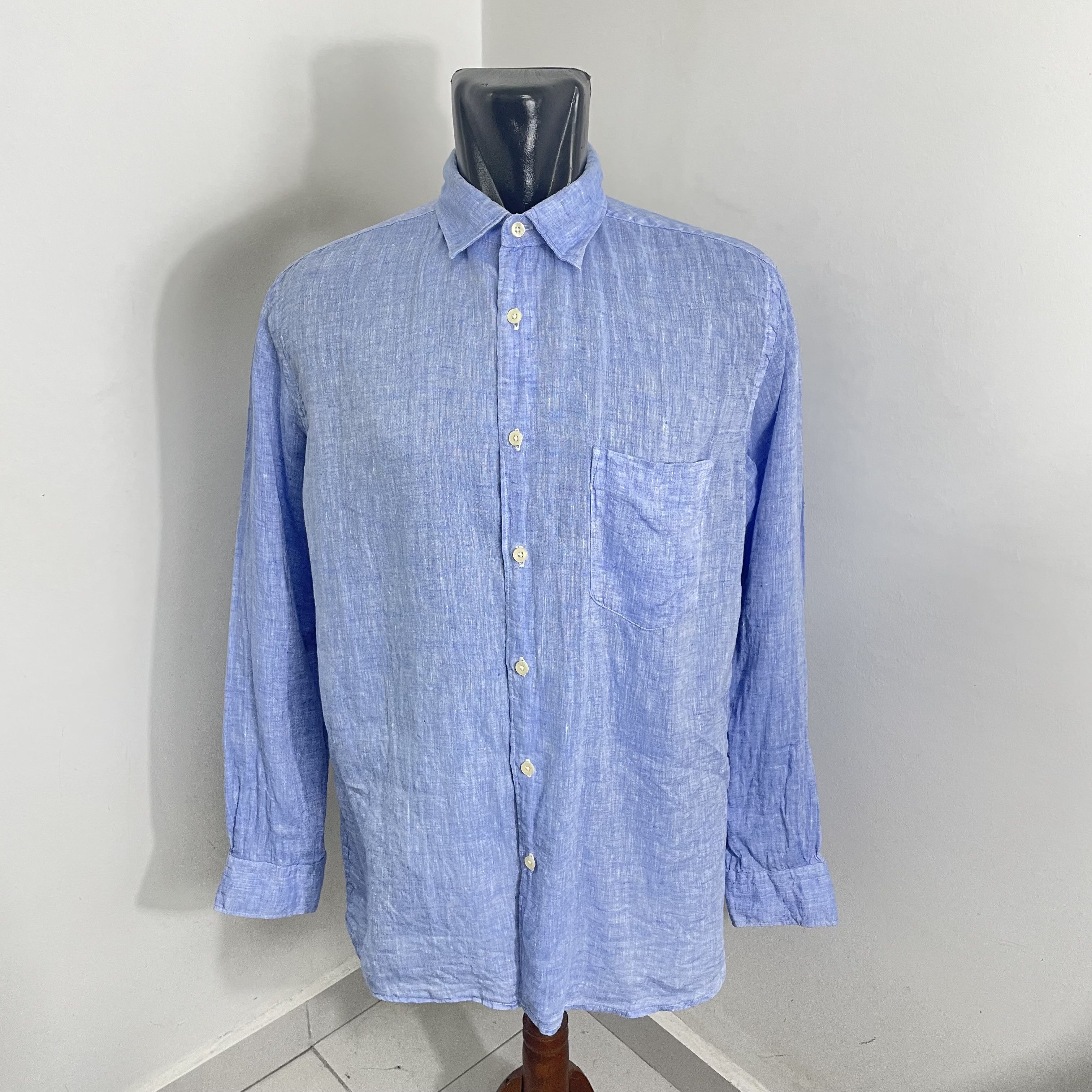 Uniqlo ⭐️SALE⭐️ [XL] UNIQLO FRENCH LINEN SHIRT Size US XL / EU 56 / 4 - 1 Thumbnail