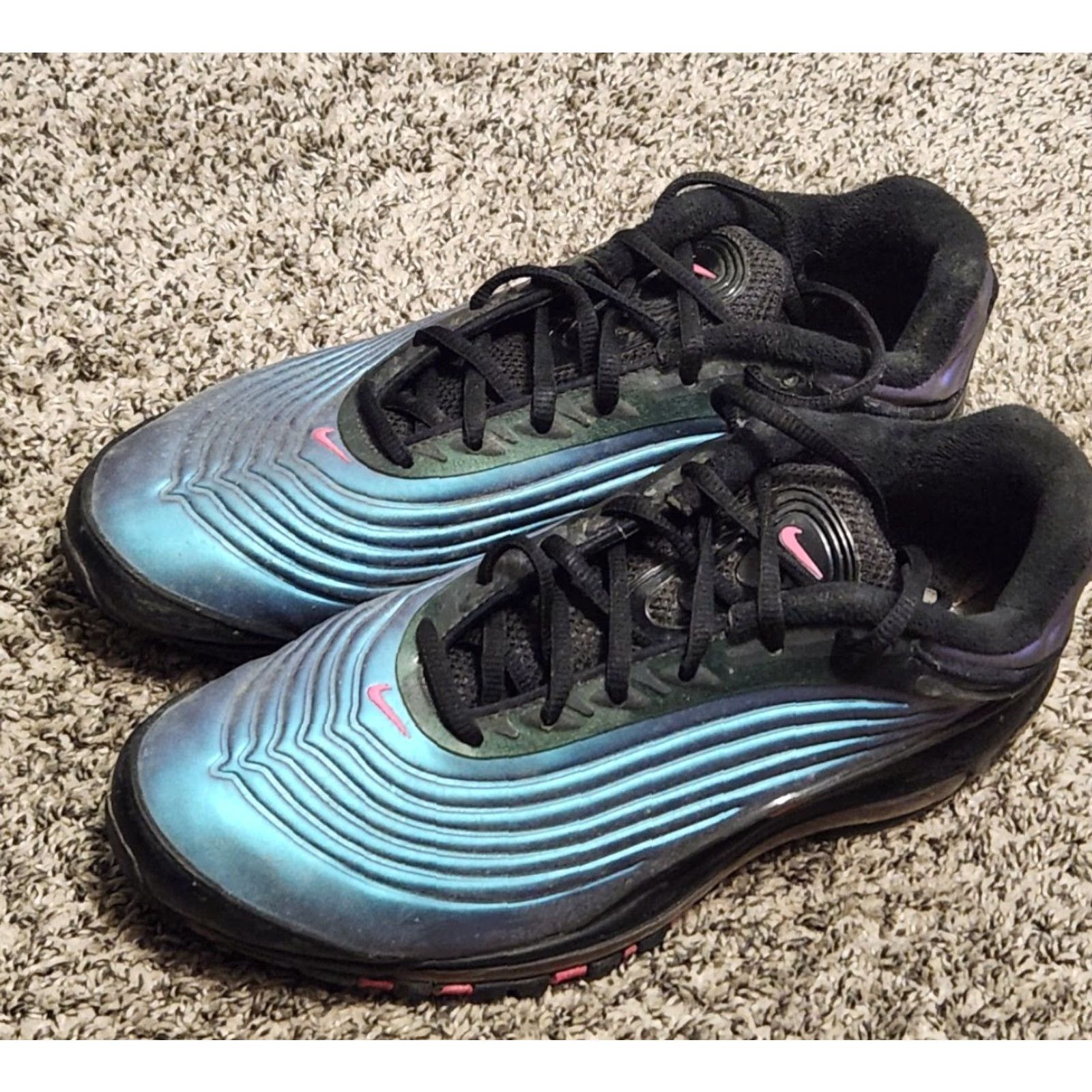 Nike Nike Air Max Deluxe Sneaker Mens Size 10 US Multicolor Laces 2018 Athletic Shoes Short Footwear Size US 10 / EU 43 - 2 Thumbnail