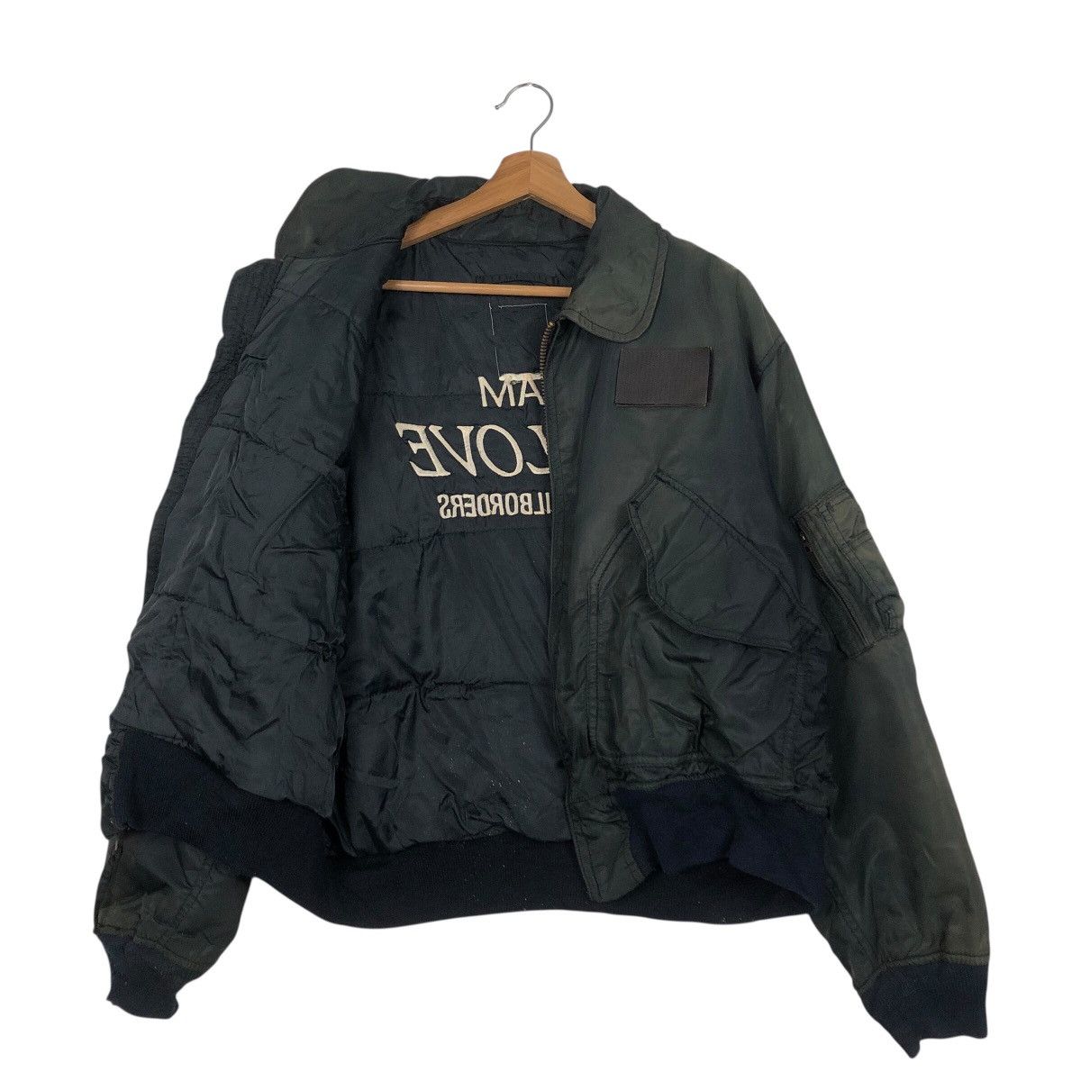 Japanese Brand 📌Vintage Military Bomber Jacket Ideal Zipper Buzz Ricksons Size US M / EU 48-50 / 2 - 12 Thumbnail
