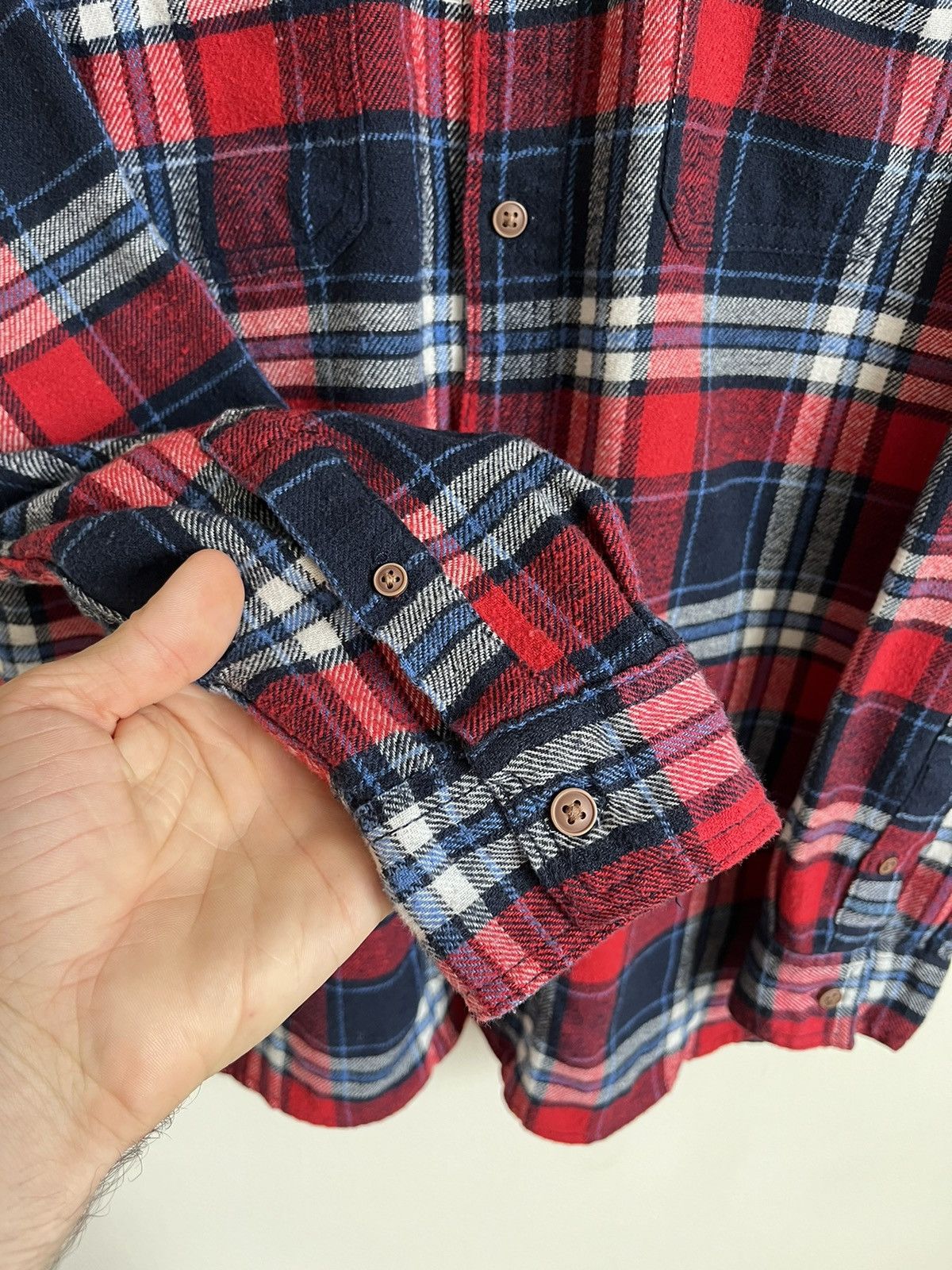 Lee × Vintage Vintage Y2K Lee Flannel Shirt Size US L / EU 52-54 / 3 - 5 Thumbnail