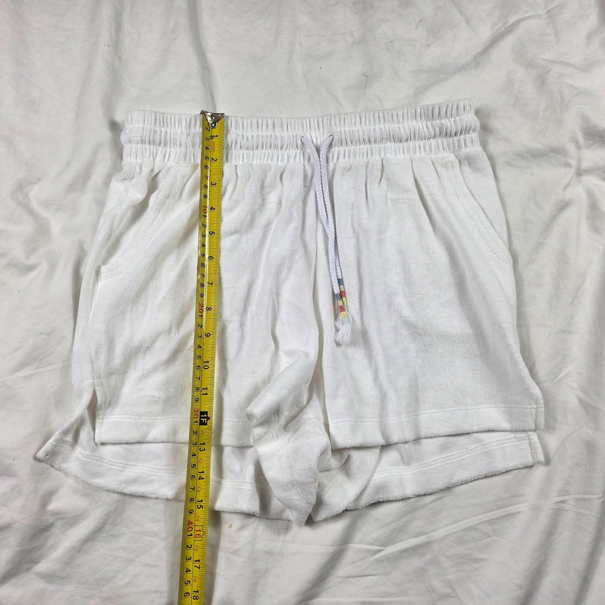 TravisMathew Travis Mathew Back In The Sun Baby Womens Medium White Terry Size 32" / US 10 / IT 46 - 9 Thumbnail