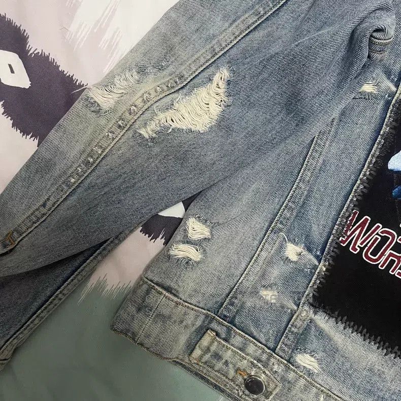 Amiri Amiri Back-kill denim jacket Size US XS / EU 42 / 0 - 4 Thumbnail