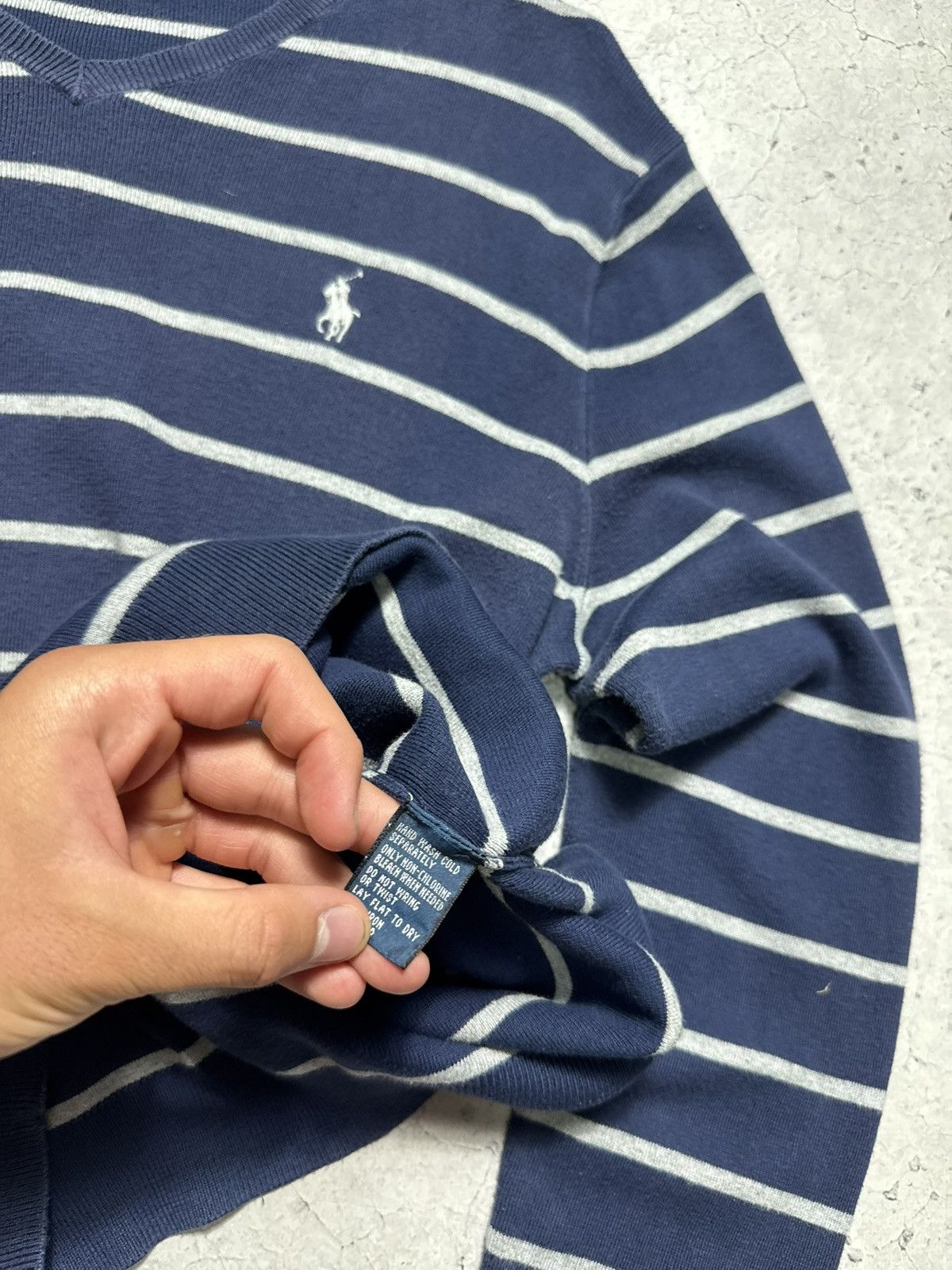 Polo Ralph Lauren Polo Ralph Lauren Striped Vintage Sweater Size US M / EU 48-50 / 2 - 6 Thumbnail
