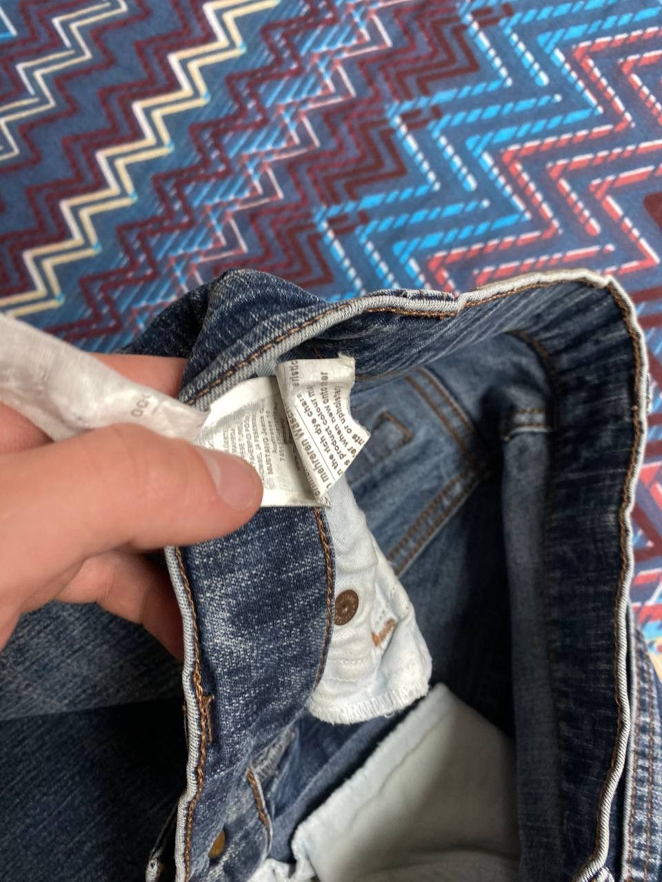Mustang × Vintage MUSTANG BASIC CLASSIC GREAT QUALITY DENIM JEANS PANTS Size US 28 / EU 44 - 3 Thumbnail