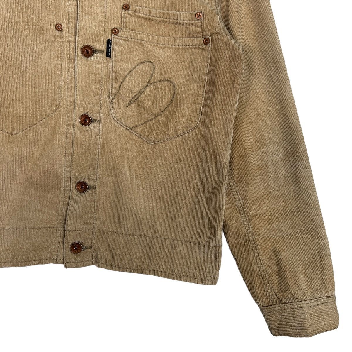 Paul Smith 🔥 RED EAR PAUL SMITH CORDUROY TRUCKER JACKET Size US S / EU 44-46 / 1 - 5 Thumbnail