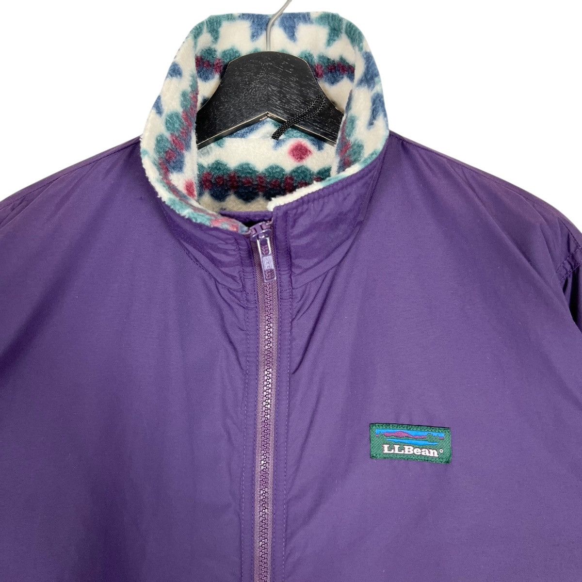 L.L. Bean LL Bean Zipper Fleece Warm Up Jacket Size US L / EU 52-54 / 3 - 3 Thumbnail