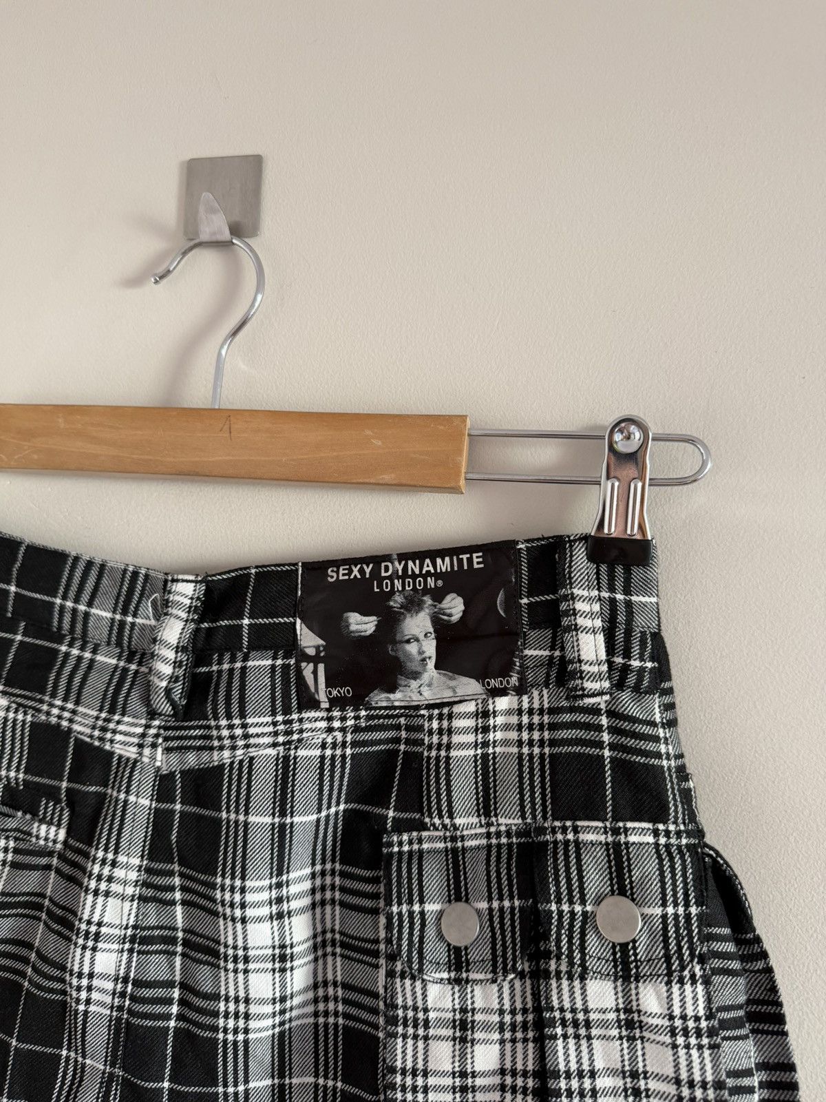 Vivienne Westwood Sexy Dynamite Plaid Mini Skirt Size 26" / US 2 / IT 38 - 7 Thumbnail