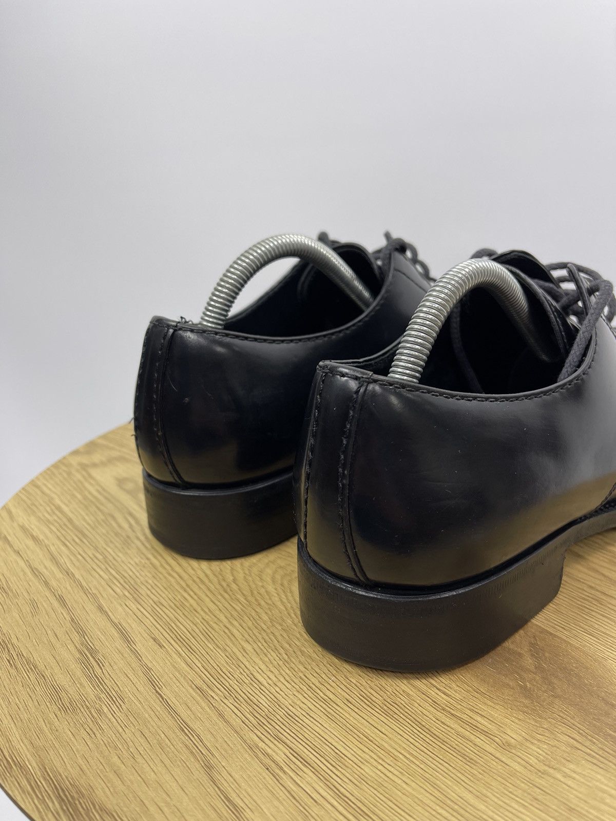 Prada Prada Men's 2EC229 Leather Shoes Size 8 US Black Italy Size US 8 / EU 41 - 6 Thumbnail