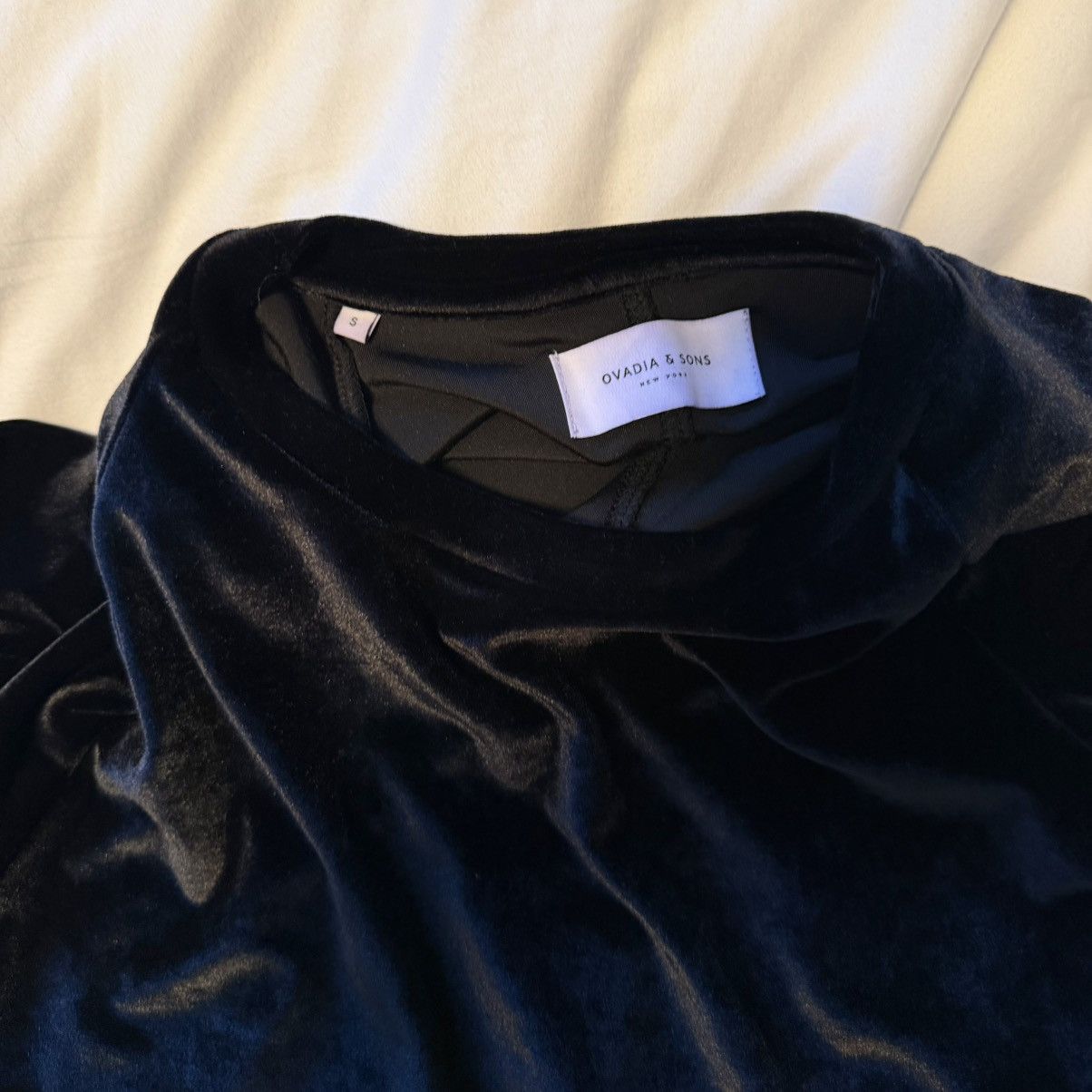 Ovadia & Sons Ovadia and Sons Velvet Sweatshirt Small Size US S / EU 44-46 / 1 - 2 Thumbnail