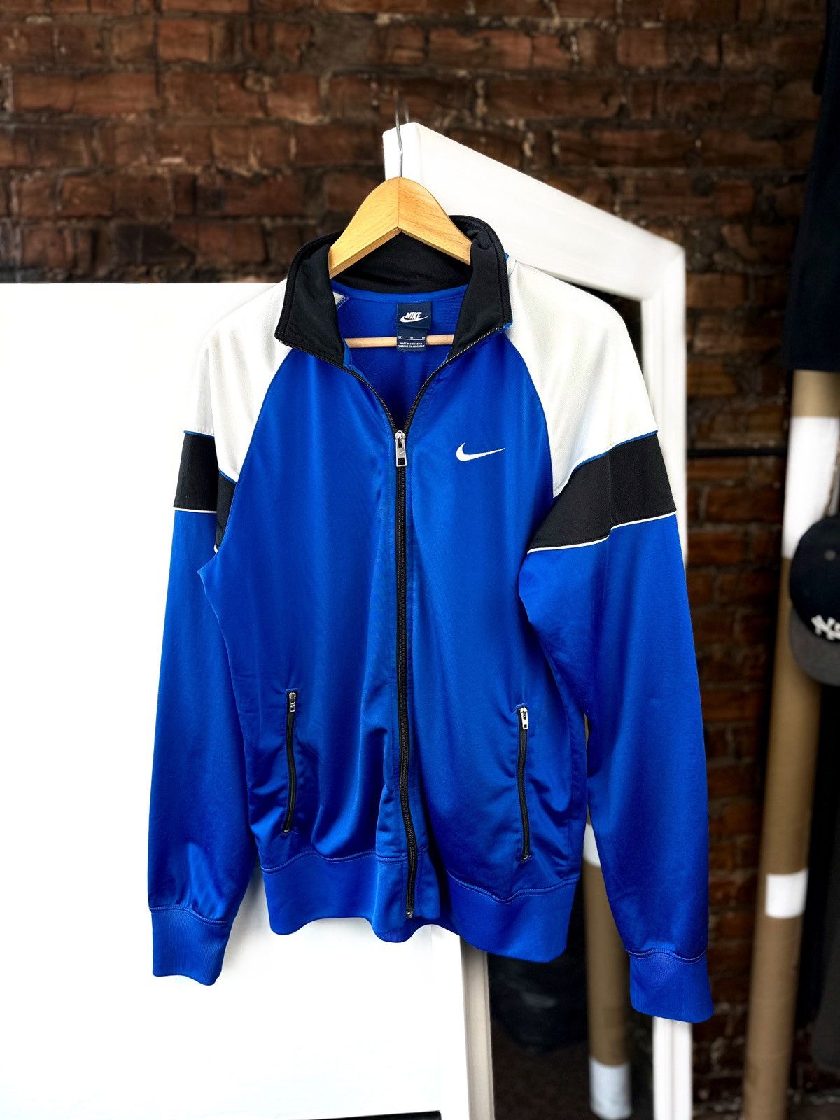 Nike Vintage Nike Track Jacket Full Zip YKK Blue Size: M Size US M / EU 48-50 / 2 - 1 Thumbnail