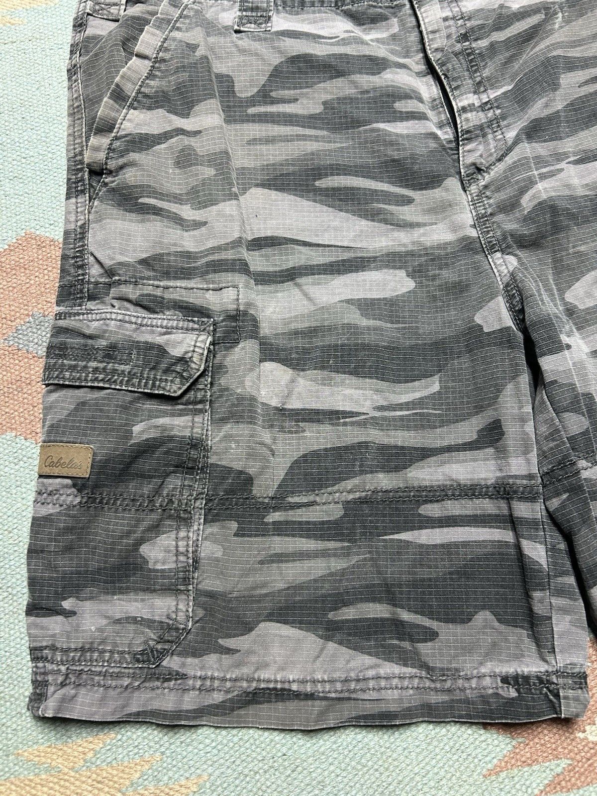Cabelas Cabelas camo cargo shorts cotton ripstop camouflage baggy 36 Size US 36 / EU 52 - 2 Thumbnail