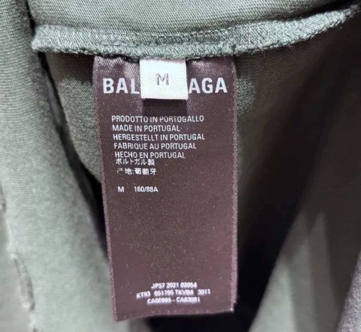 Balenciaga BALENCIAGA unisex perforated short sleeved shirt Size US M / EU 48-50 / 2 - 7 Thumbnail