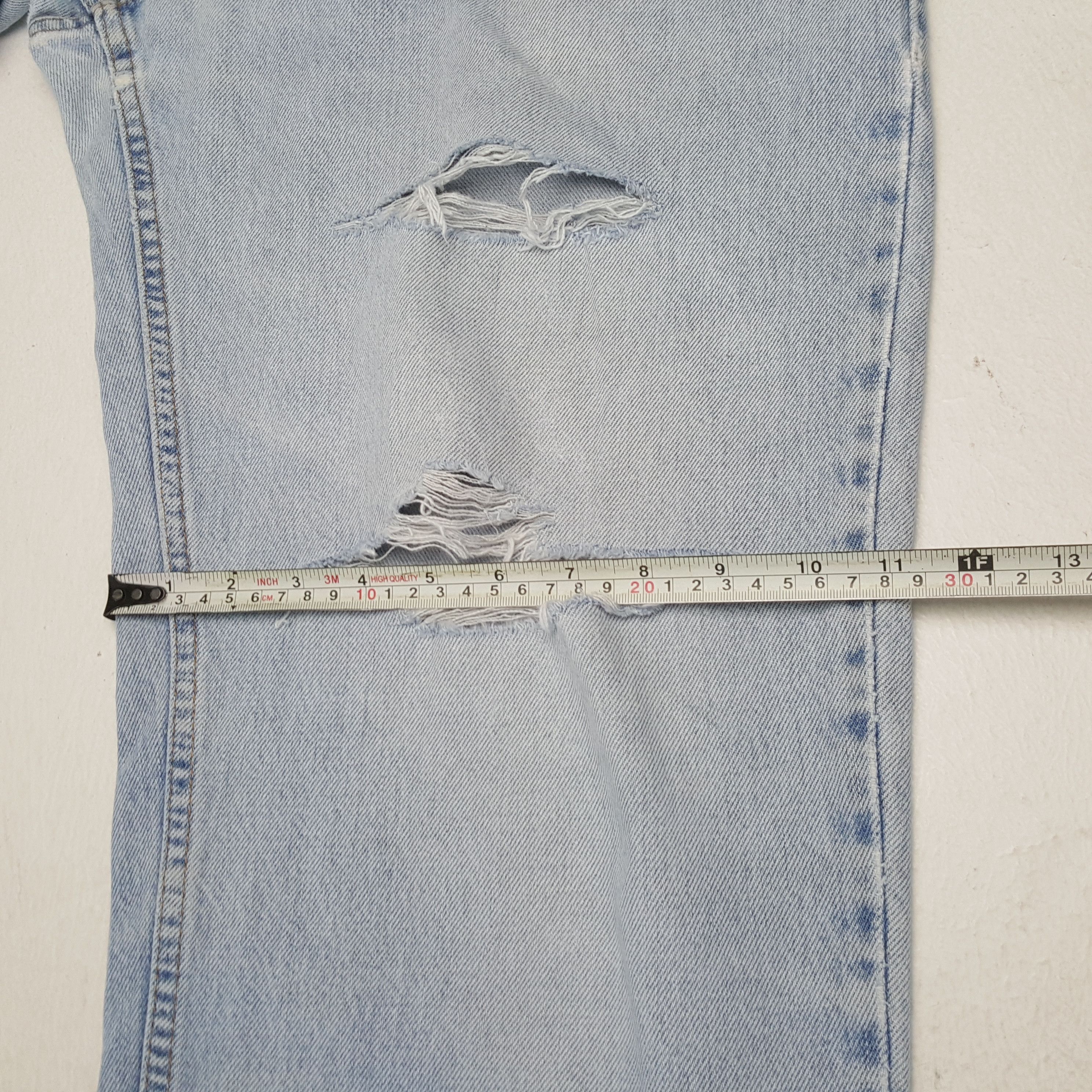 Levi's × Vintage LEVI'S American Brand Streetwear Distressed Jeans Size US 32 / EU 48 - 10 Thumbnail