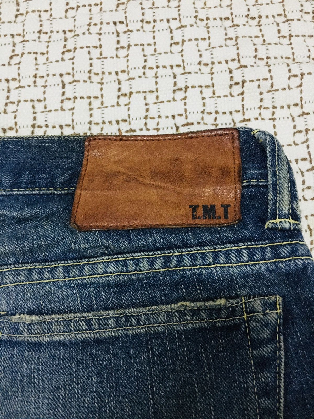 TMT TMT Japan Distressed Jeans (17) Size US 32 / EU 48 - 21 Thumbnail