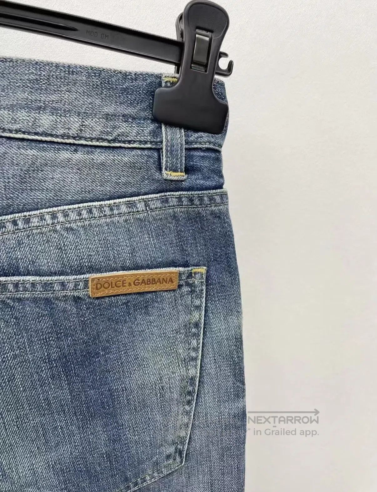 Dolce & Gabbana Blue Distressed Denim Jeans Size 30. Size US 30 / EU 46 - 6 Thumbnail