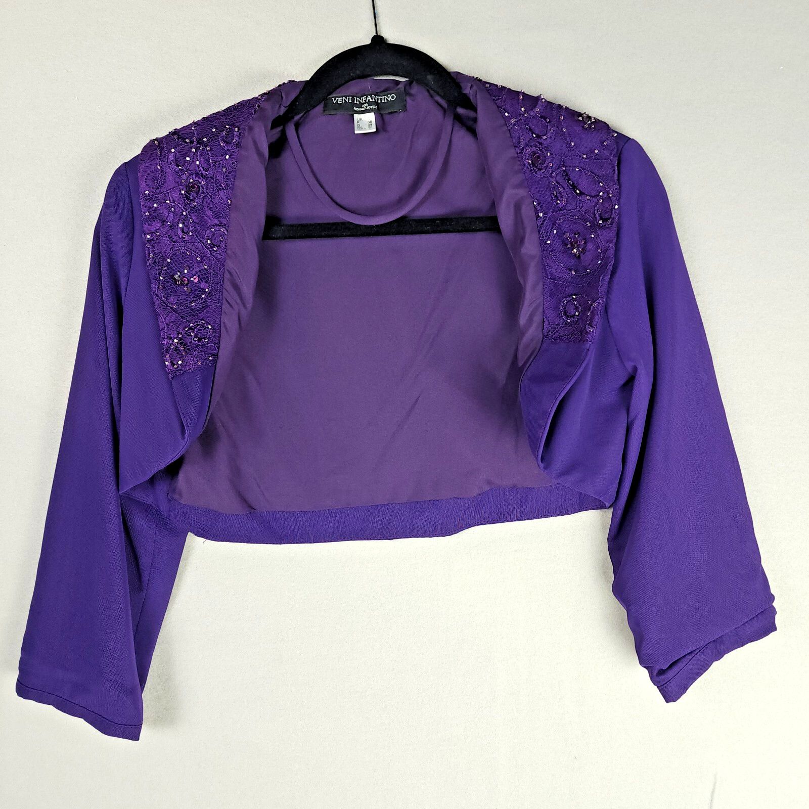 Other Veni Infantino for Ronalo Joyce Evening Dress w/Jacket Sz 6 Size M / US 6-8 / IT 42-44 - 3 Thumbnail