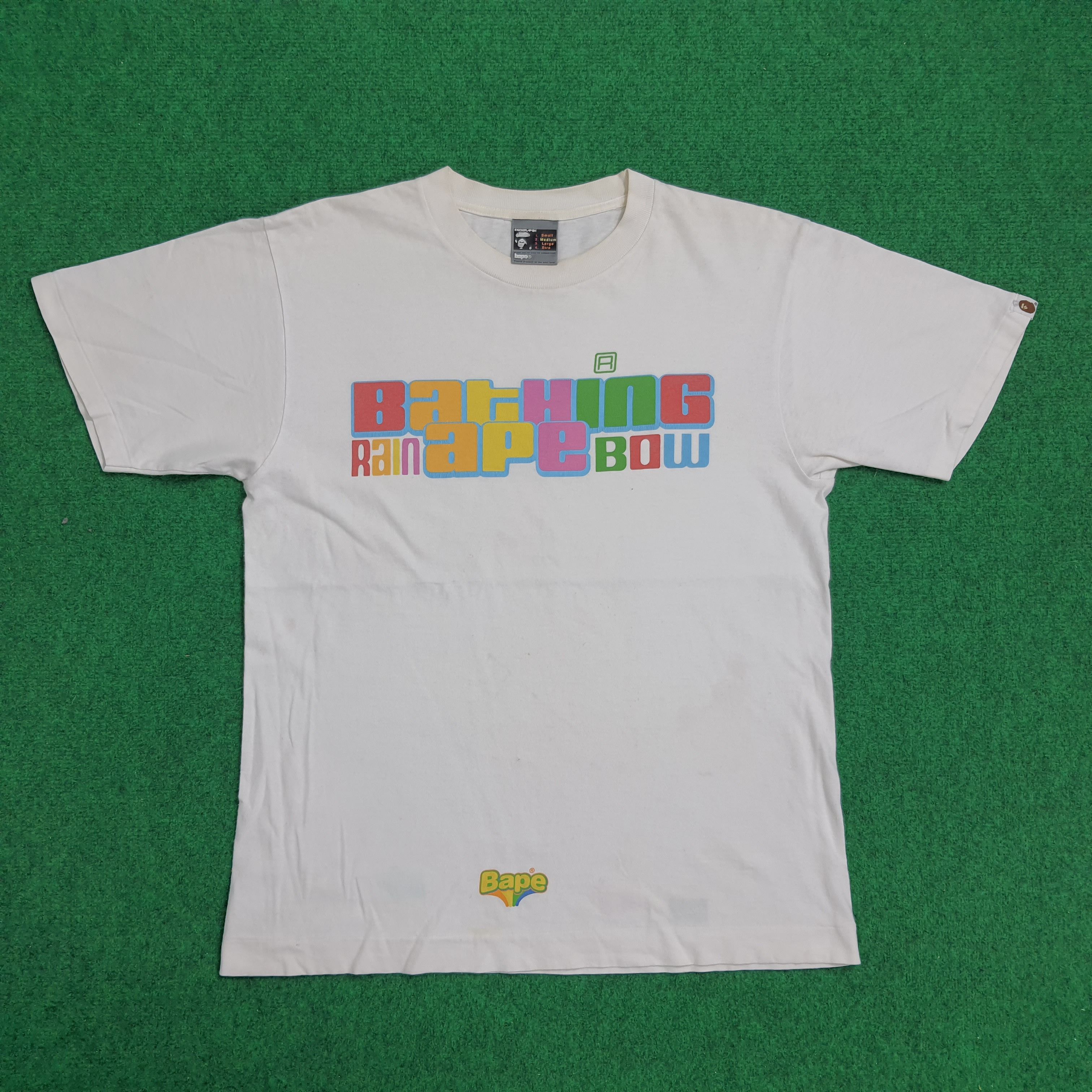 Japanese Brand Bathing Ape Rainbow T-shirt Size US M / EU 48-50 / 2 - 1 Thumbnail