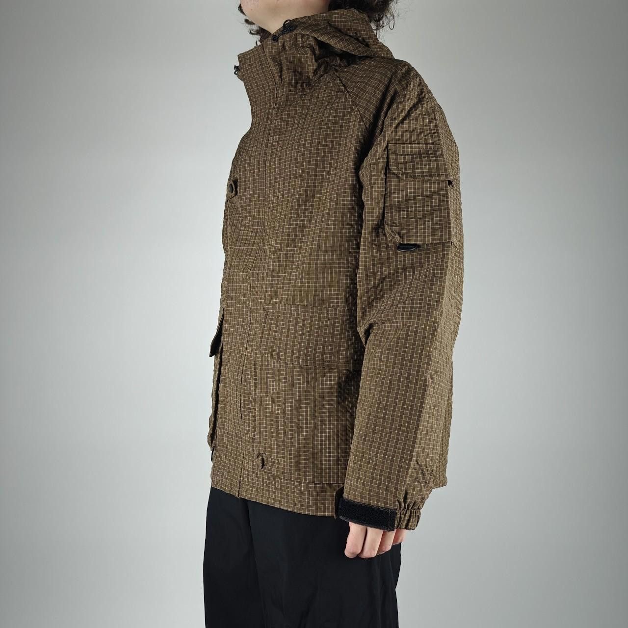 Other Brown Chequered Waterproof Cargo Shell Jacket Size US M / EU 48-50 / 2 - 4 Thumbnail