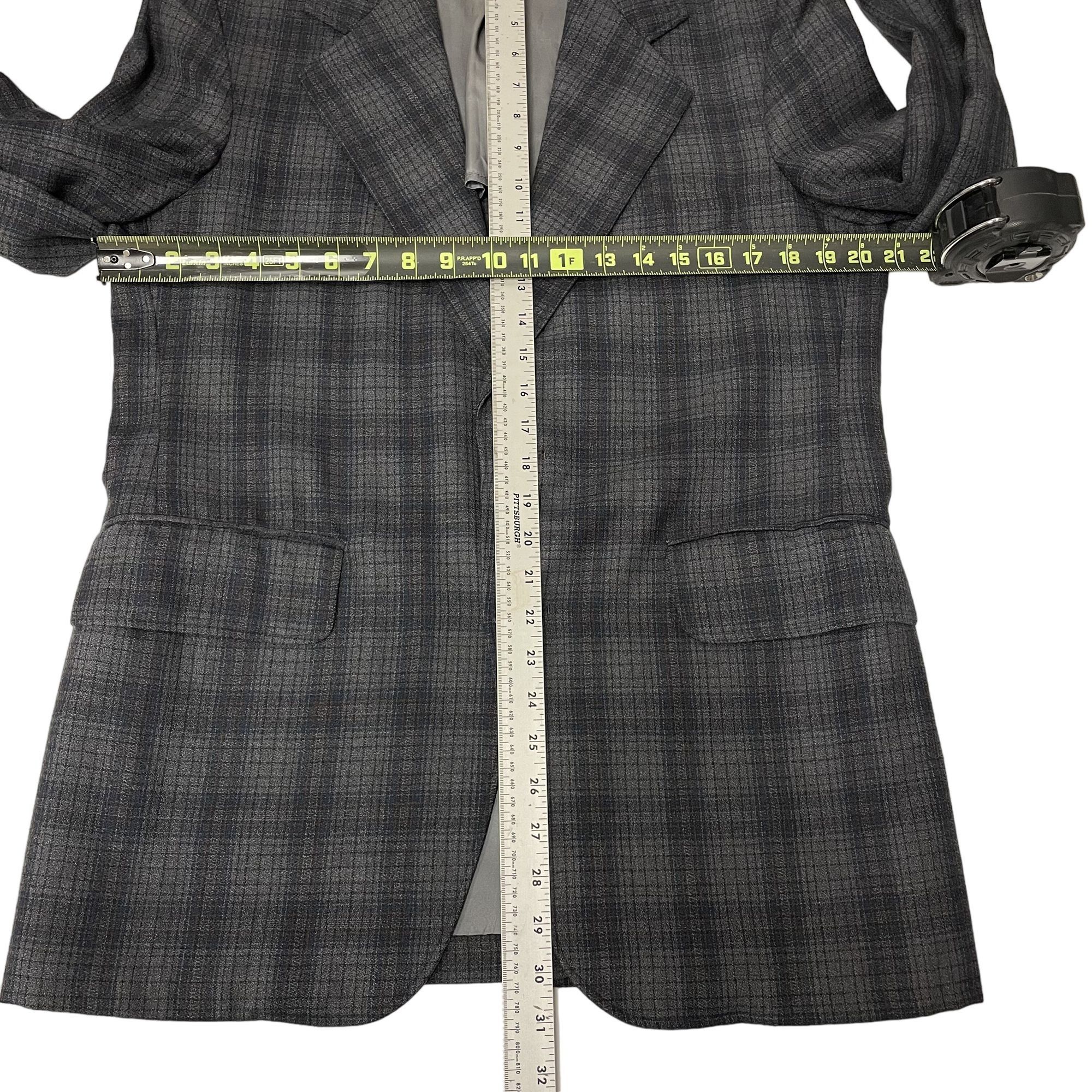 Other Vtg Hamilton House Gray Plaid Sport Coat MOD Disco Jacket Size 40R - 7 Thumbnail