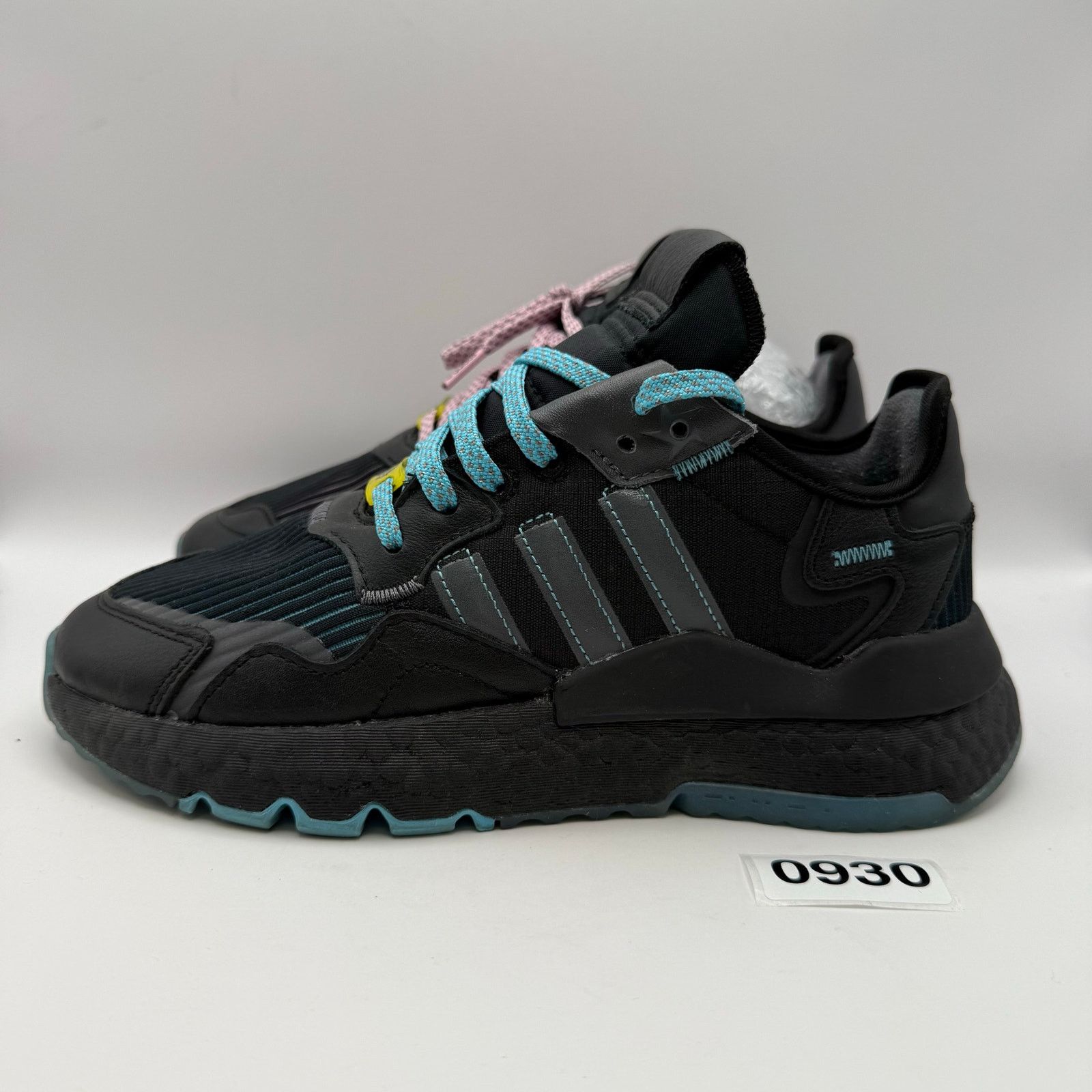Adidas ADIDAS X NINJA NIGHT SIZE 6 FY0176 LACE UP CASUAL ACTIVE Size US 6 / IT 36 - 4 Thumbnail