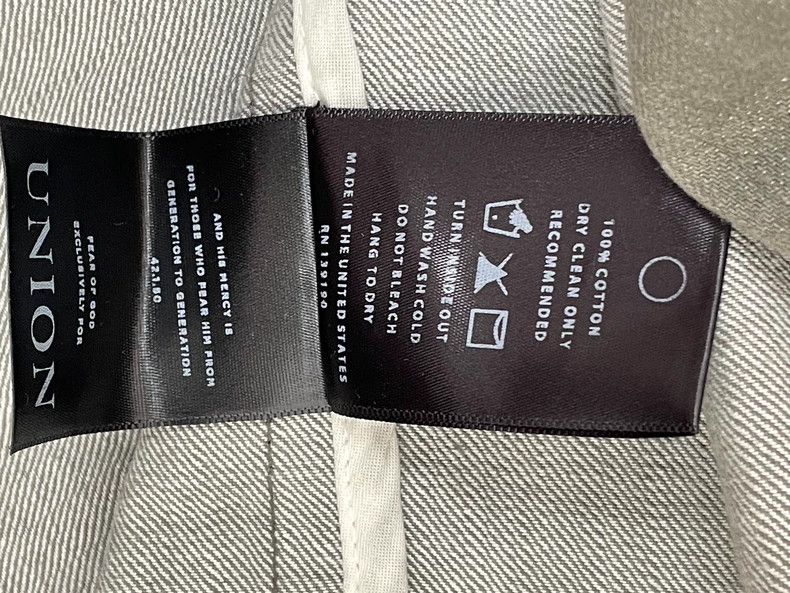 Fear of God Fear of God Denim jacket trucker jacket Size US M / EU 48-50 / 2 - 5 Thumbnail
