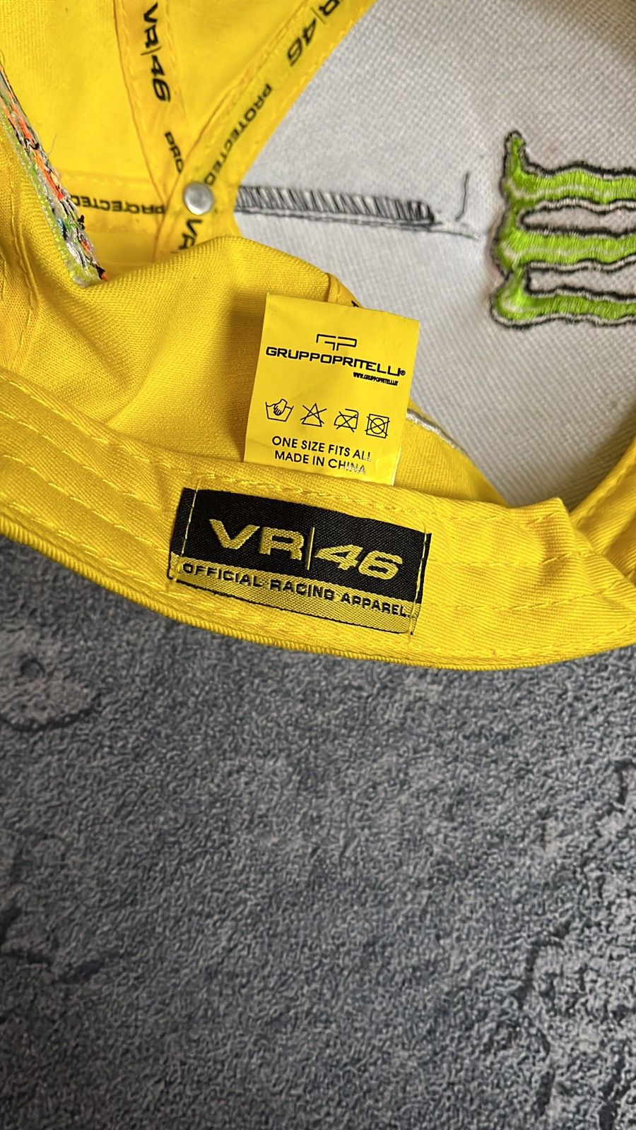 Ducati Ducati Monster Valentino Rossi VR 46 MotoGP Cap Hype Size ONE SIZE - 6 Thumbnail