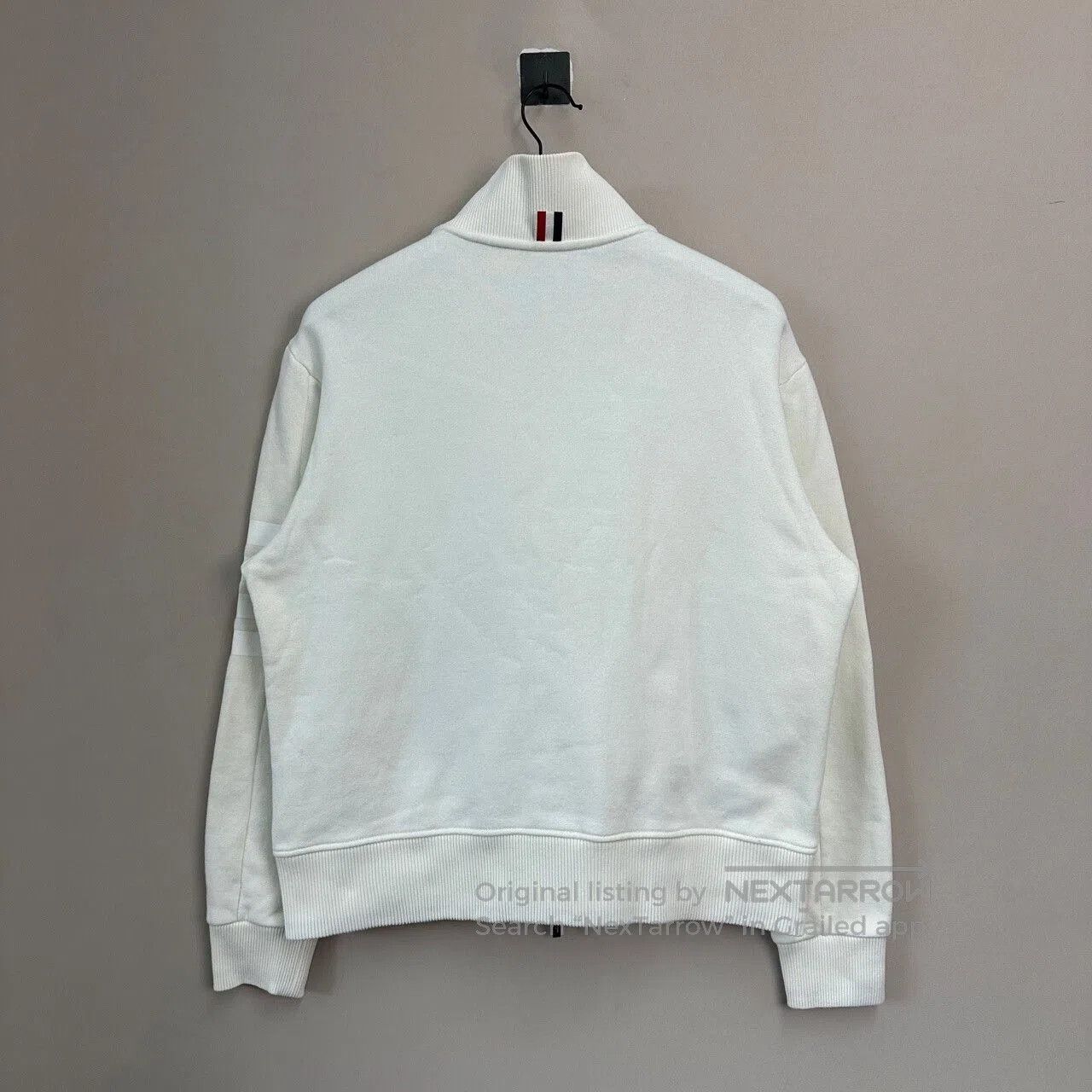 Thom Browne thom browne white baseball jacket size 2. Size US M / EU 48-50 / 2 - 2 Thumbnail