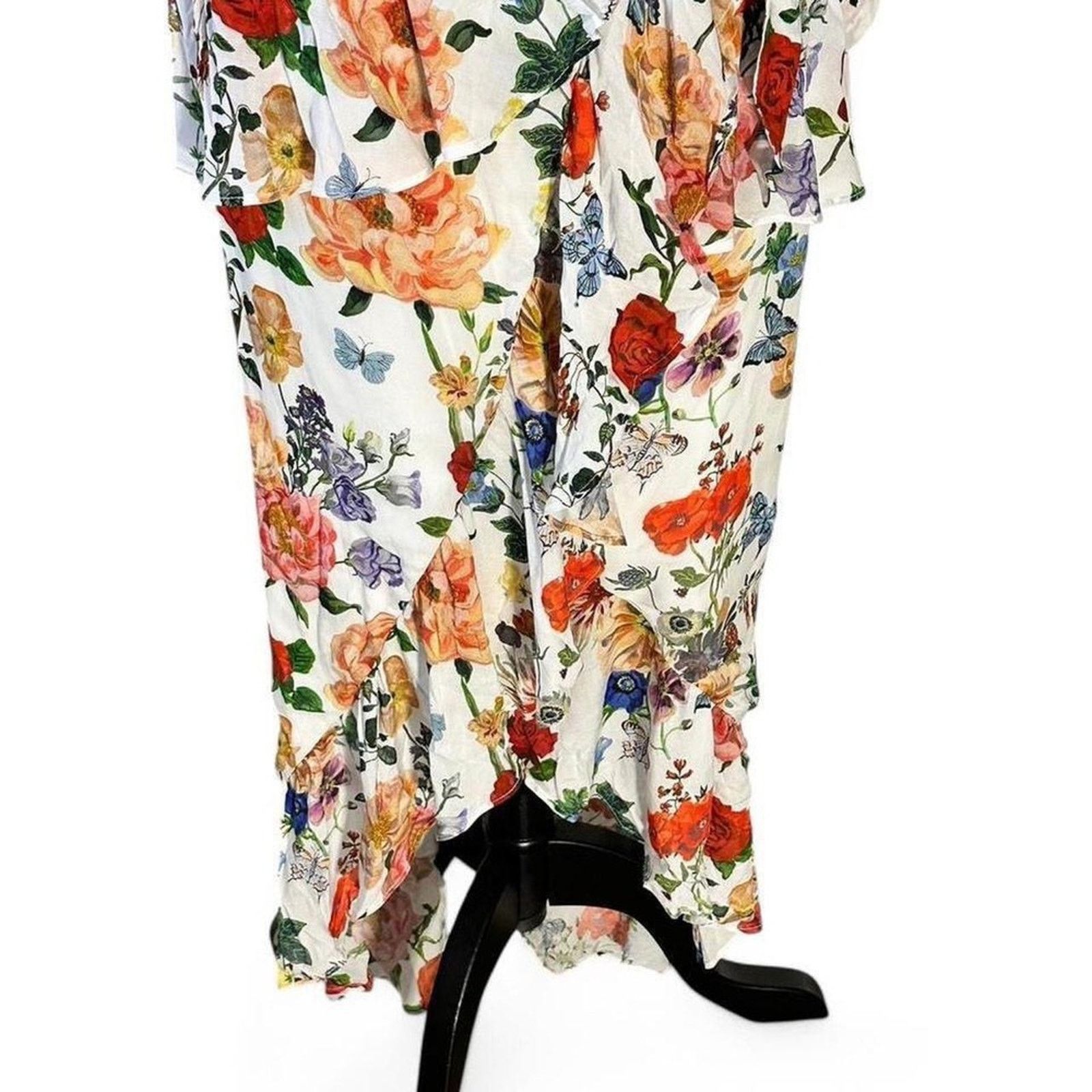 Other tiered maxi dress halter floral small Size S / US 4 / IT 40 - 5 Thumbnail