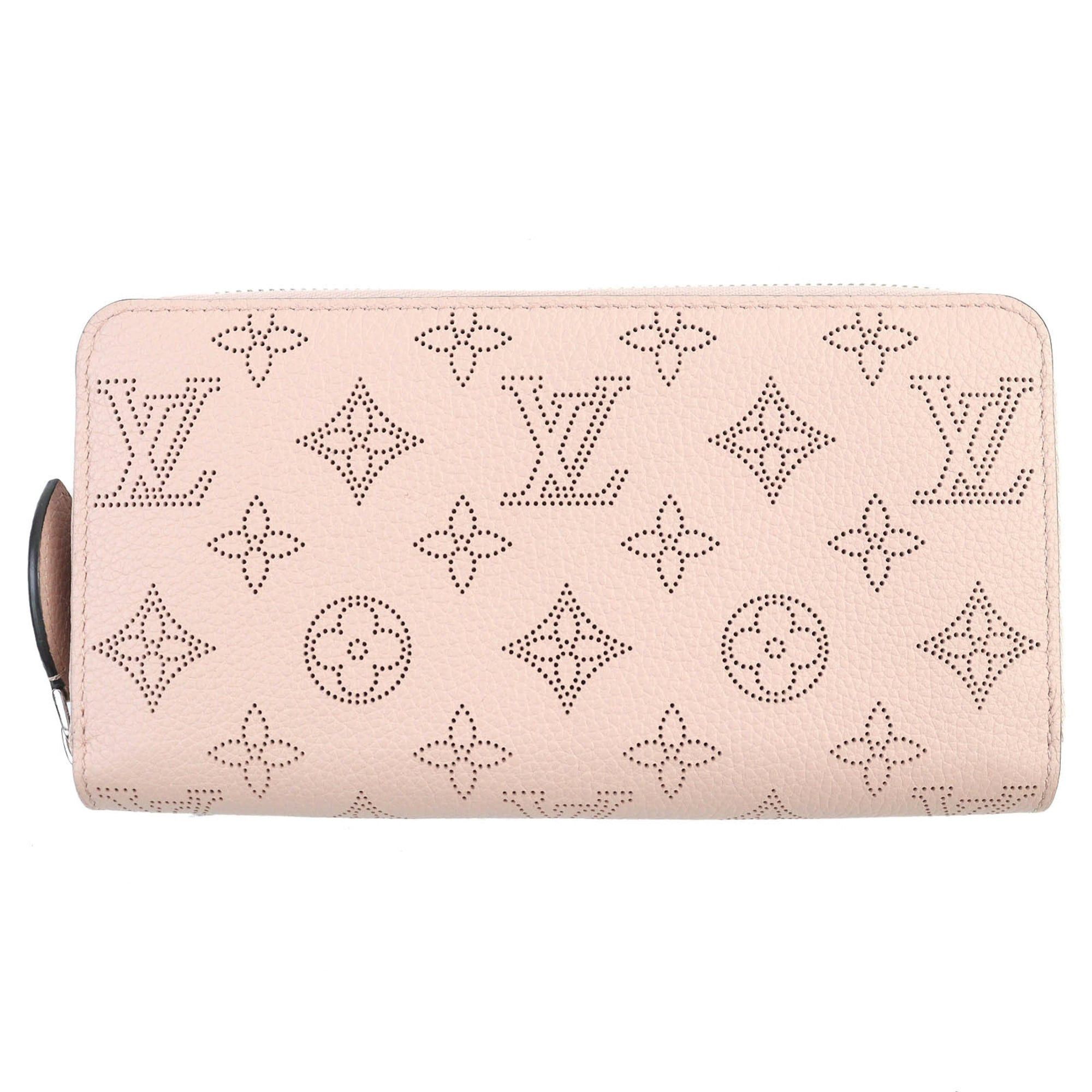 Louis Vuitton LOUIS VUITTON M61868 Mahina Monogram Zippy Wallet, Leather Long Magnolia, with Dust Bag, Made in France, Women's Size ONE SIZE - 1 Thumbnail