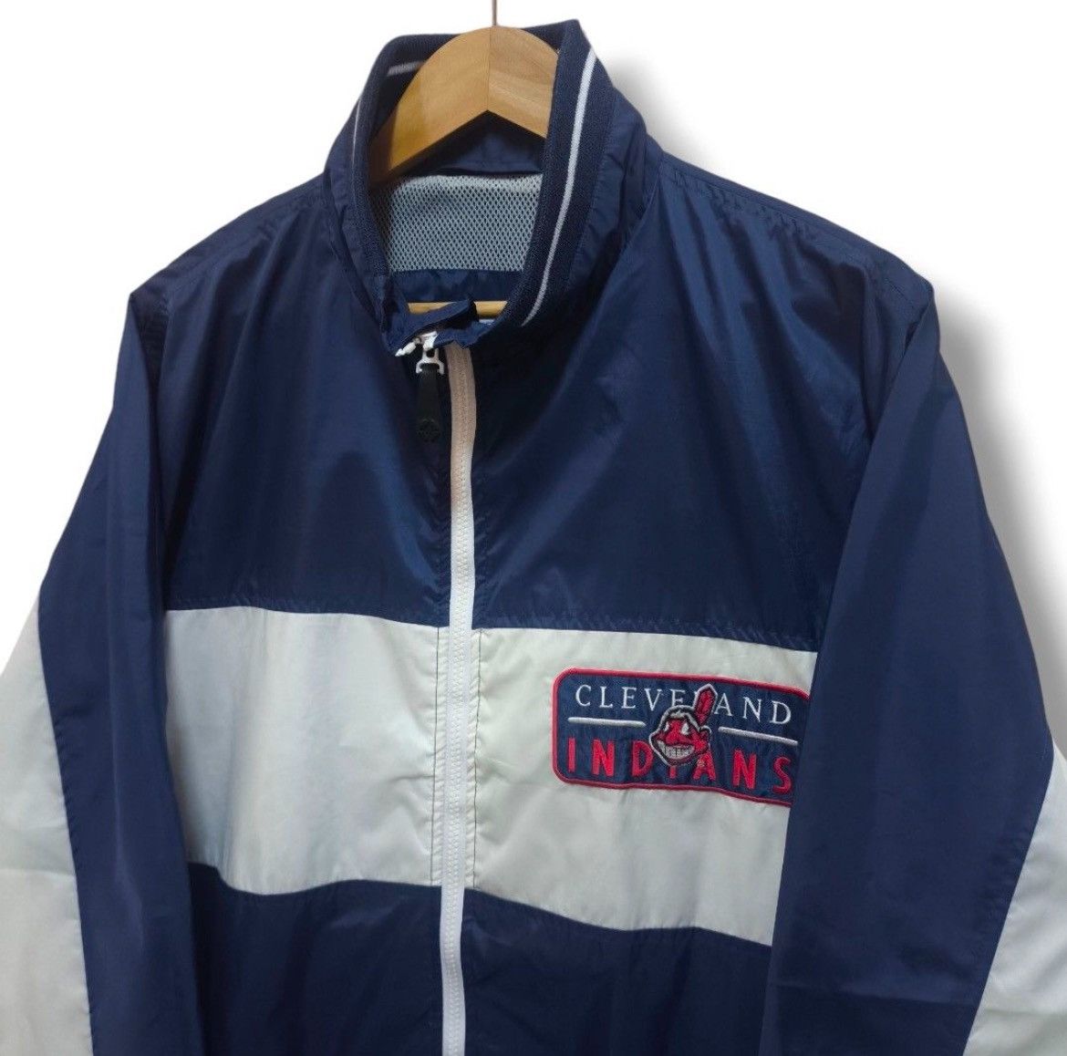 MLB × Mirage Vintage Cleveland Indians Mirage MLB Windbreaker Jacket Size US M / EU 48-50 / 2 - 3 Thumbnail