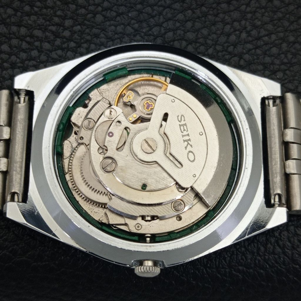 Seiko REFURBISHED VINTAGE SEIKO 5 AUTO JAPAN MENS WATCH a441710 Size 38 - 10 Thumbnail