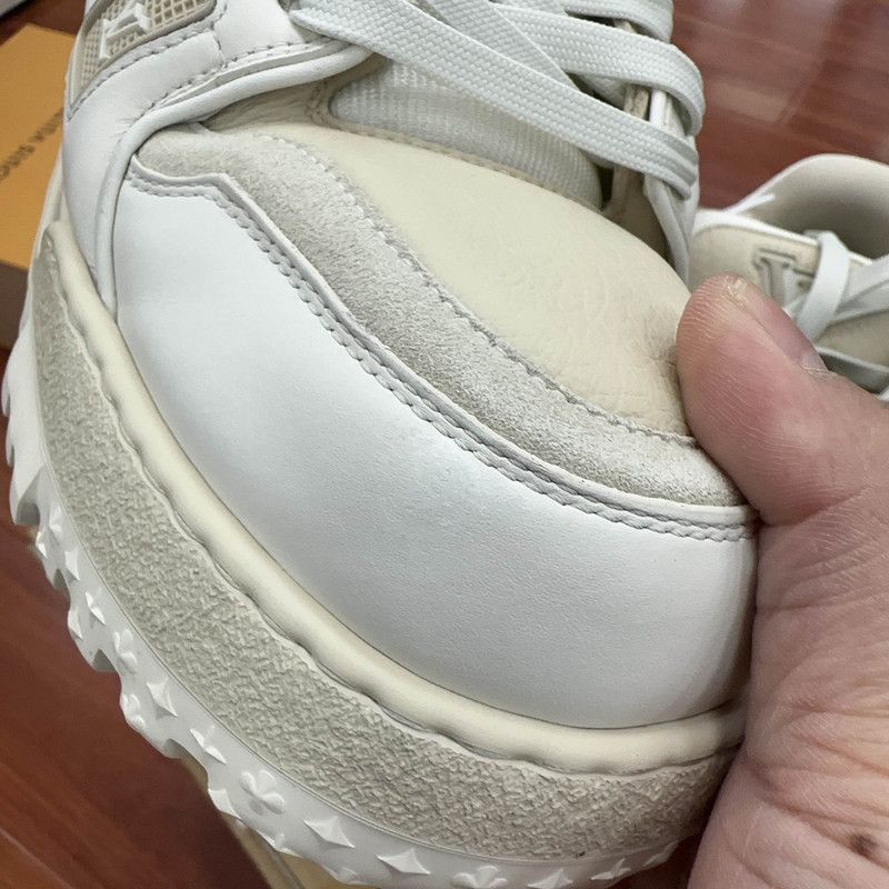 Louis Vuitton Louis Vuitton Trainer Maxi Low Top Sneakers -2508 Size US 7 / EU 40 - 9 Thumbnail