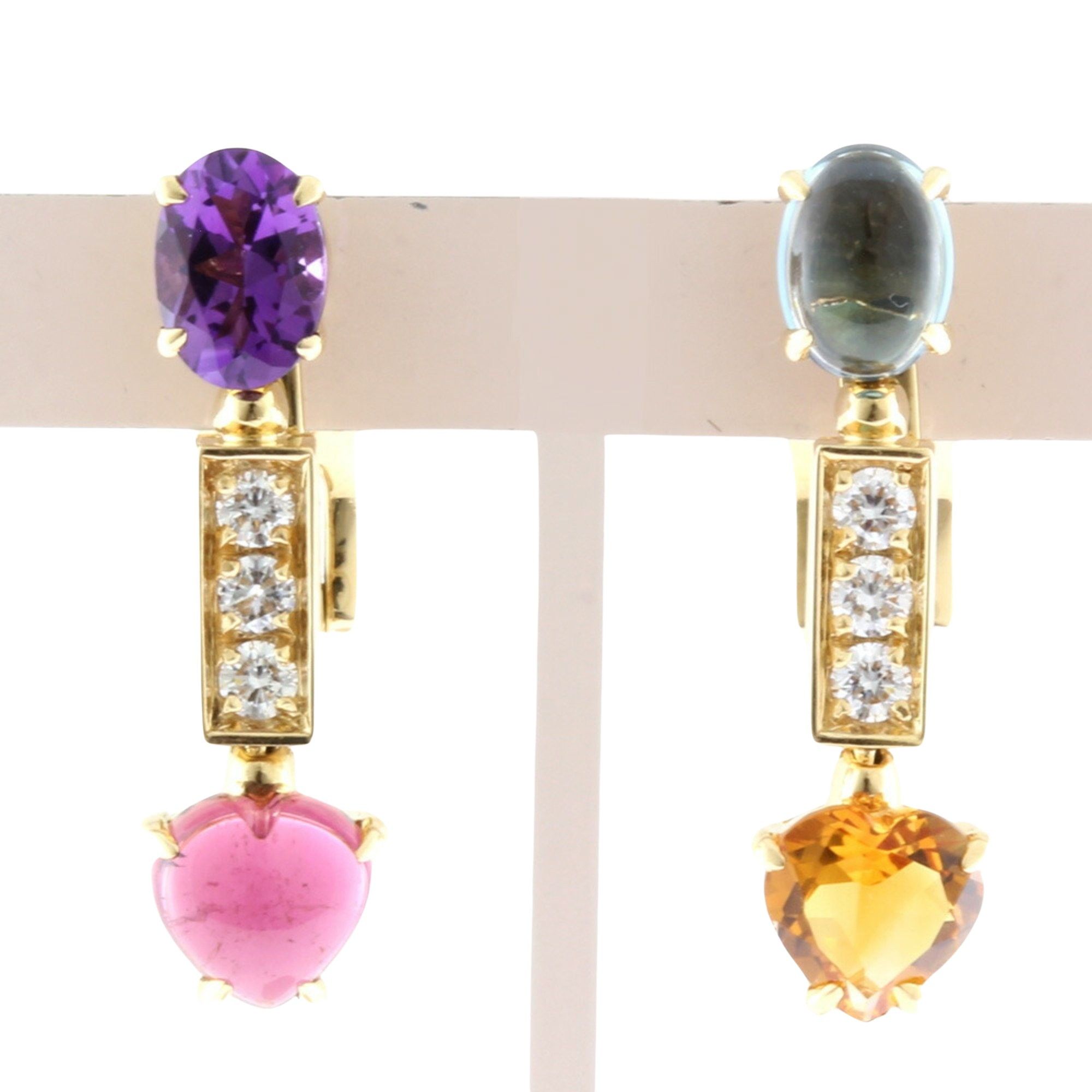 image of Bvlgari Bulgari Allegra Earring in Gold, Women's