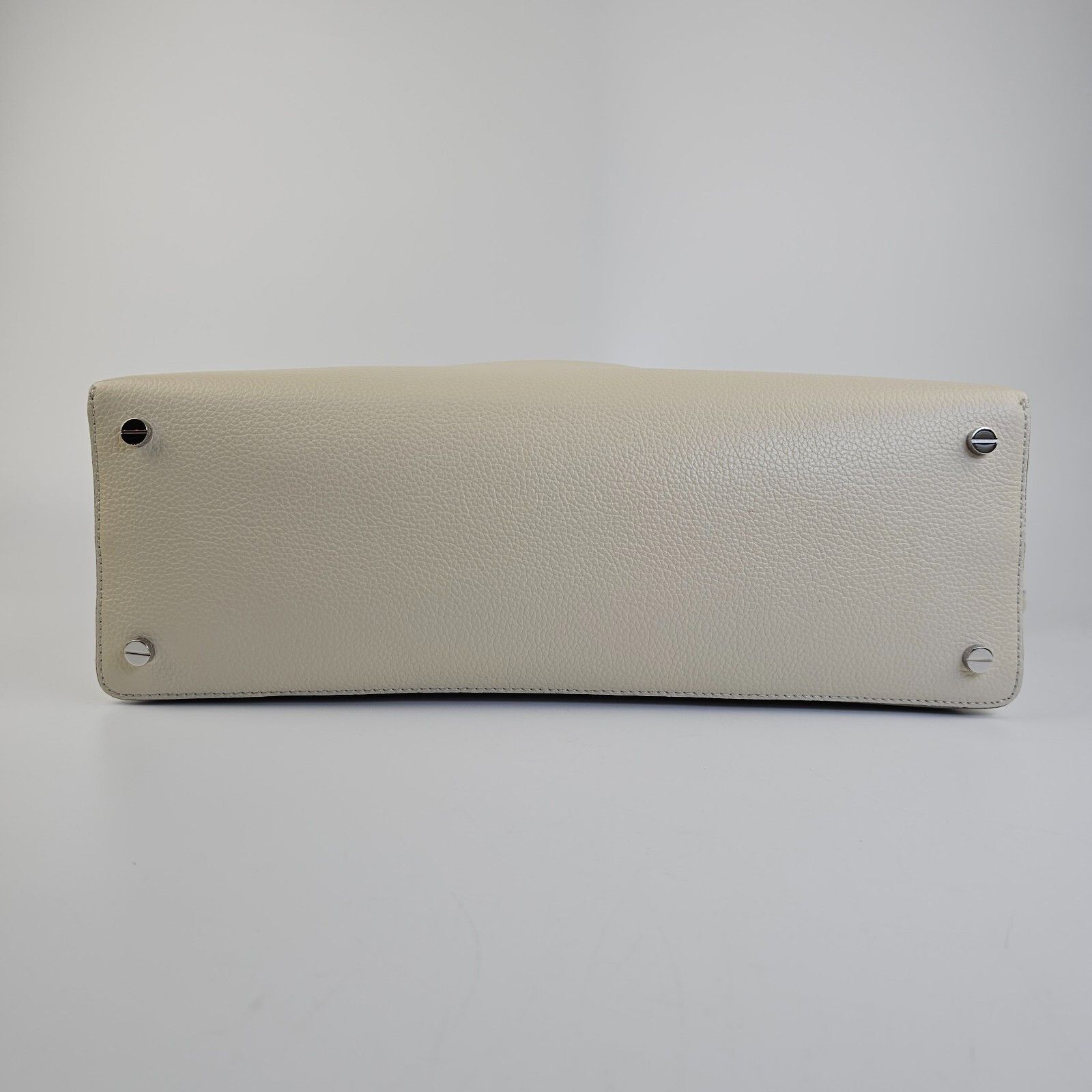 Toteme TOTEME T-Lock Milk White Leather Top Handle Bag New Size ONE SIZE - 8 Thumbnail