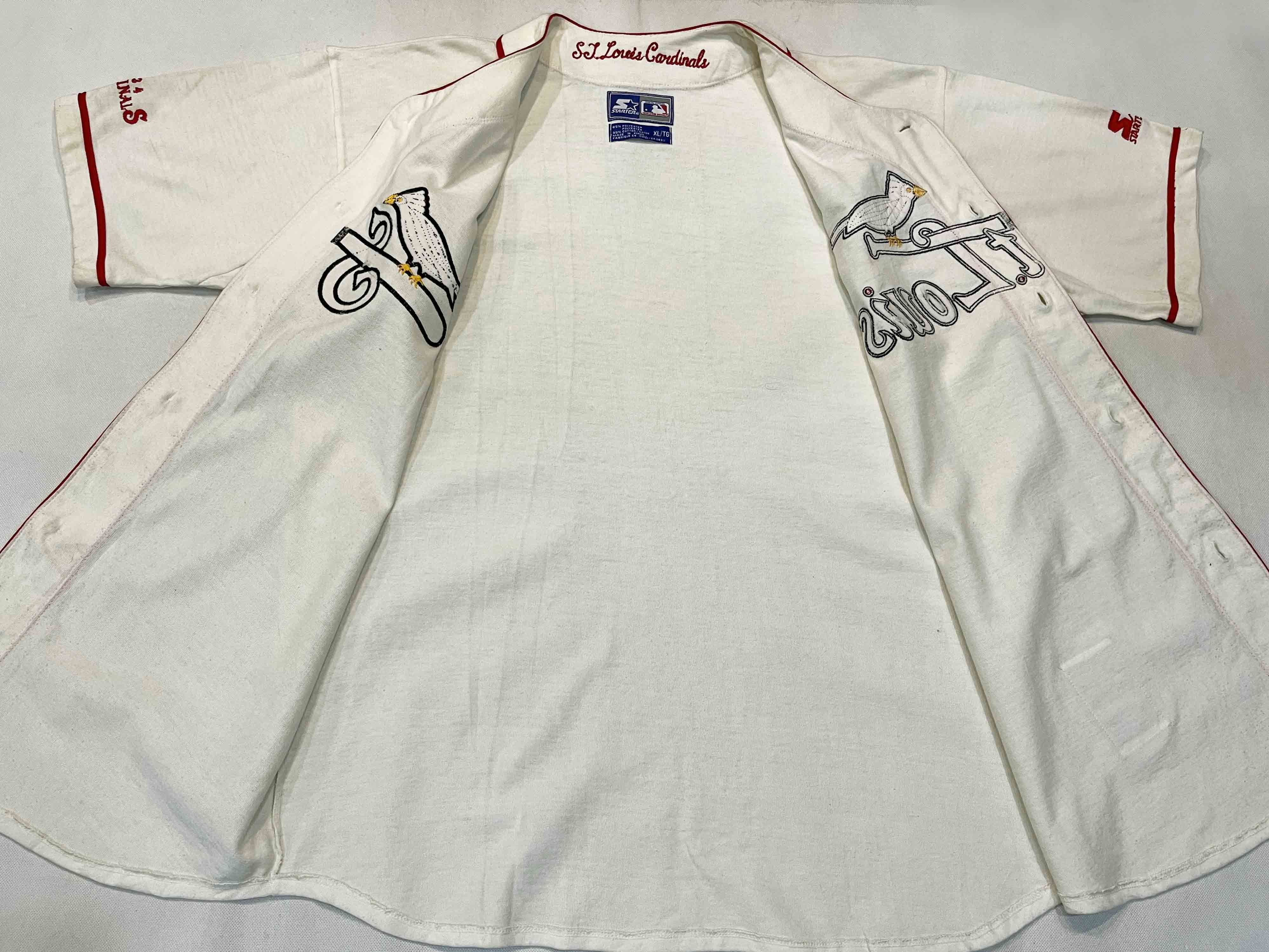 Starter × Vintage Vintage Starter MLB St. Louis Cardinals Baseball Jersey Size US XL / EU 56 / 4 - 7 Thumbnail