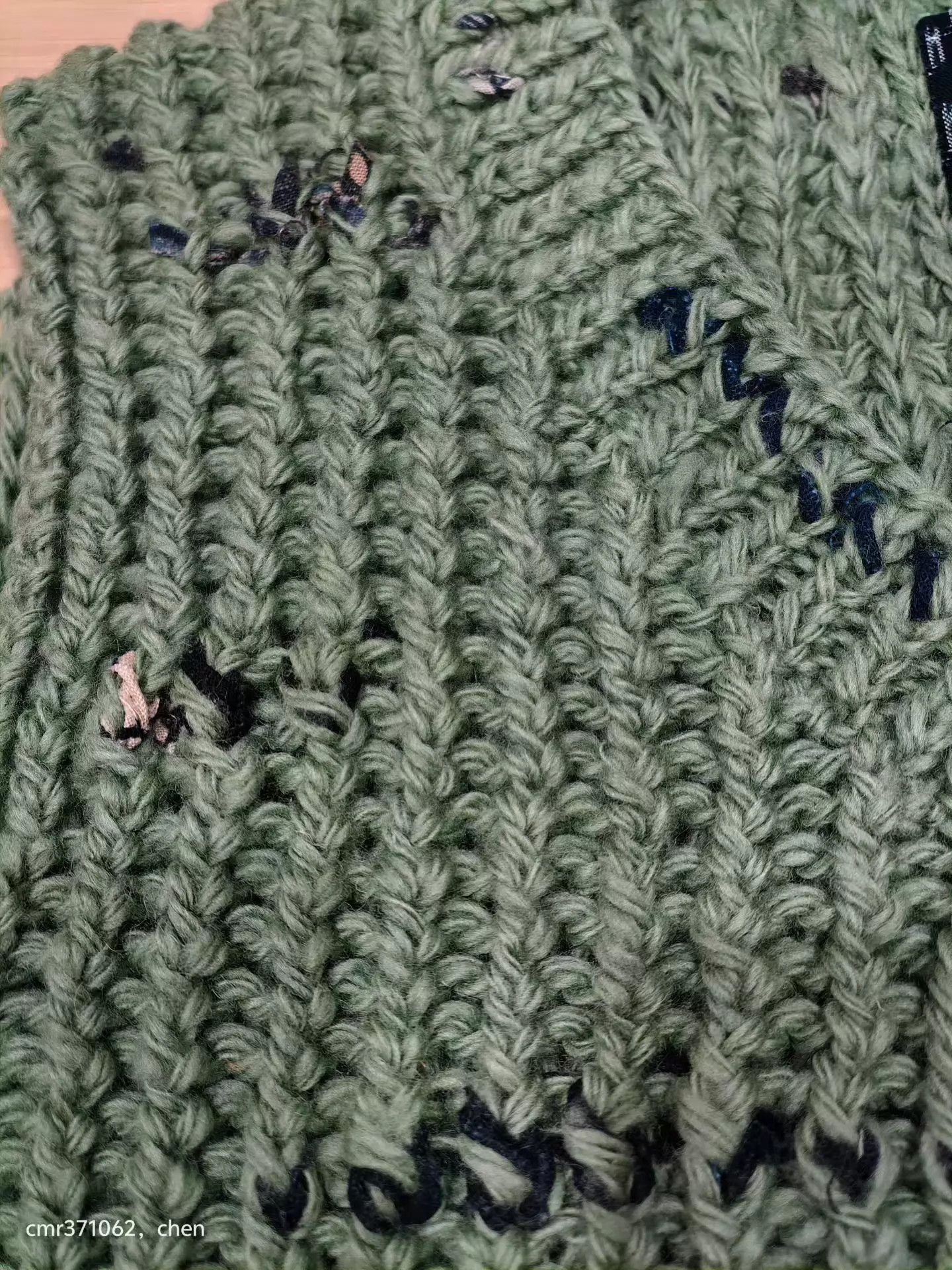 Visvim VISVIM 20 ICT V-NECK VEST N.D lt green 2 handwoven Size US M / EU 48-50 / 2 - 5 Thumbnail
