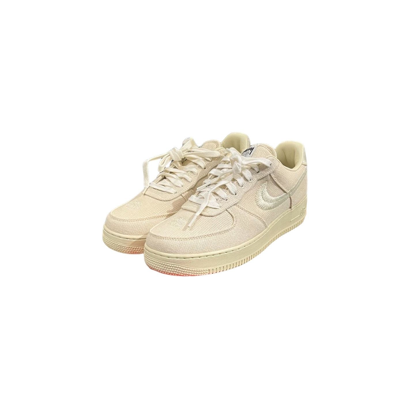 Nike Nike x Stüssy Air Force 1 Low Fossil Size 11 Size US 11 / EU 44 - 1 Thumbnail