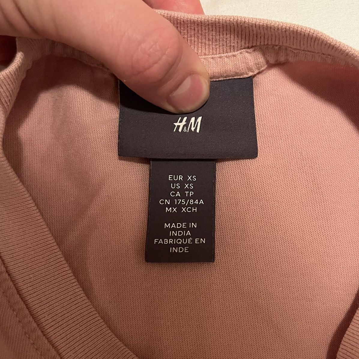H&M Le Mec Pacificateur Pink Pocket Shirt Size US XS / EU 42 / 0 - 2 Thumbnail