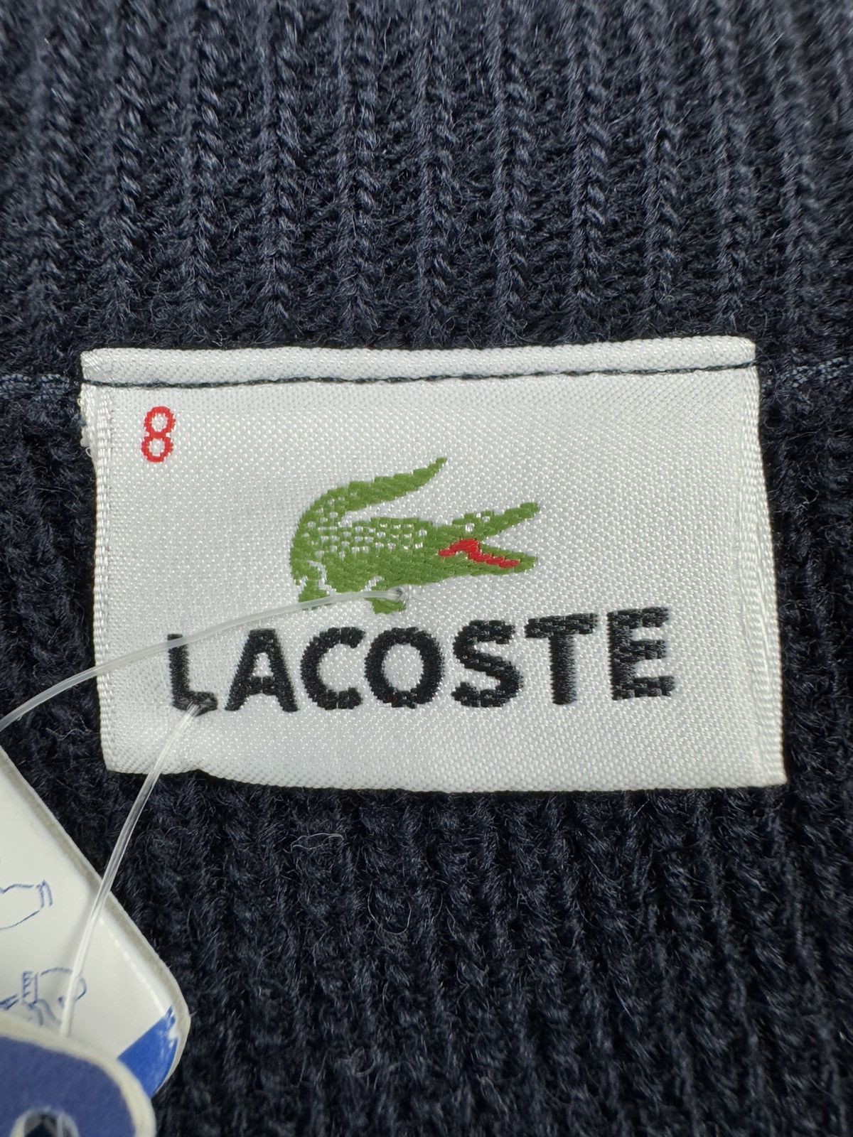 Lacoste × Vintage Vintage 90s DSWT! Lacoste striped sweater Size US XXL / EU 58 / 5 - 8 Thumbnail