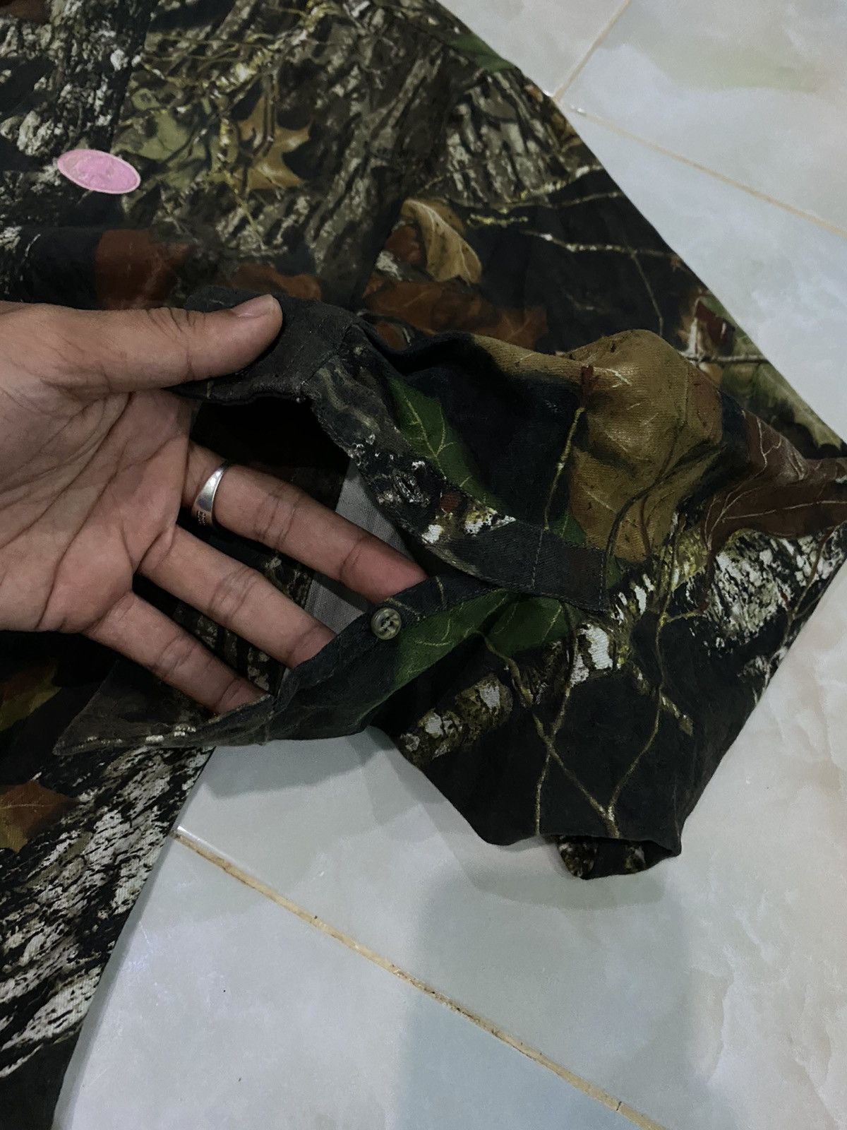 Mossy Oaks × Realtree × Russell Athletic VINTAGE Mossy Oaks X Russell Real tree Long sleeve camo Size XL / US 12-14 / IT 48-50 - 6 Thumbnail